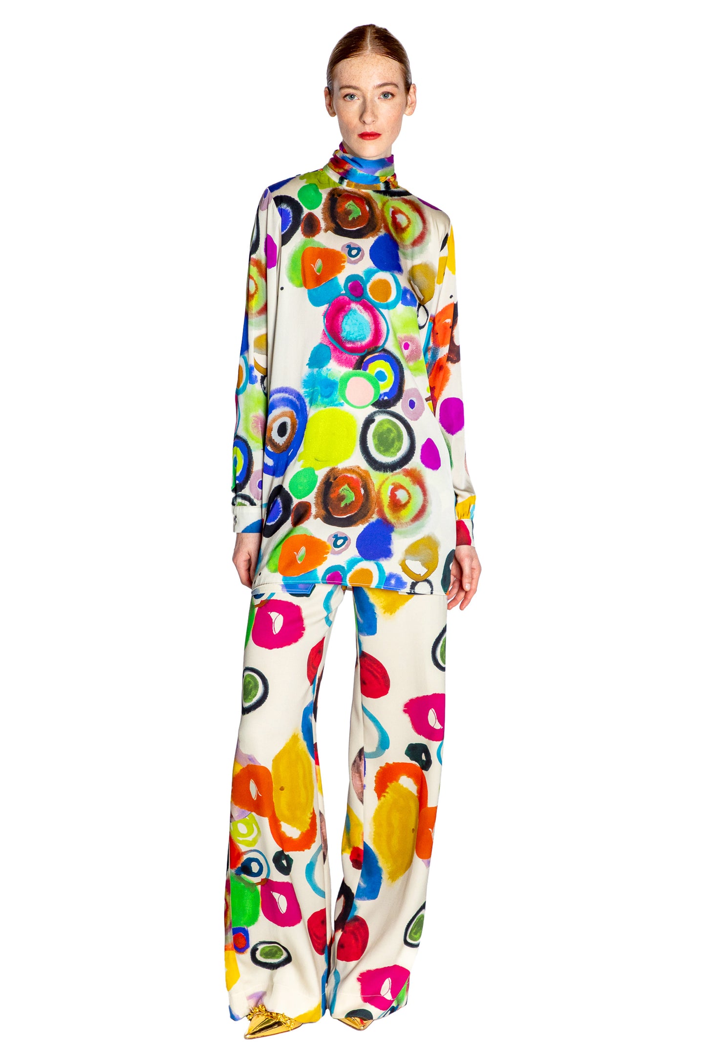 'JH GOUACHE' BIANCA TUNIC - - Libertine