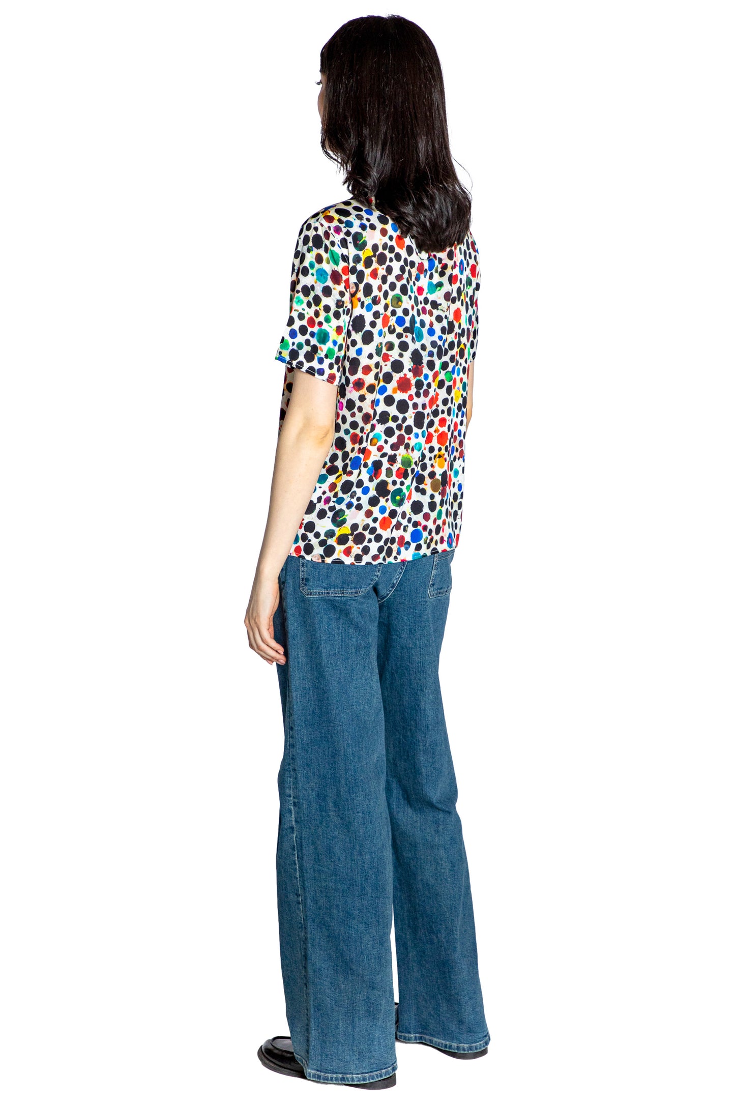 'ORPHEUS' SHORT SLEEVE BLOUSE - - Libertine