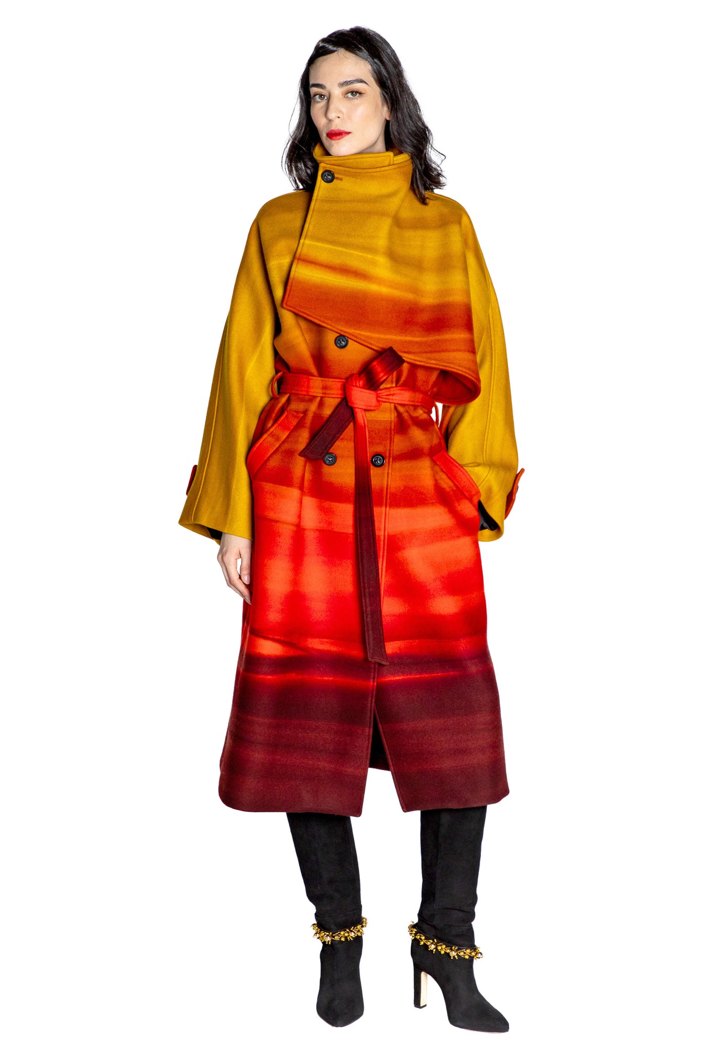 'CALIFORNIA SUNSET' NEW WAVE COAT - - Libertine