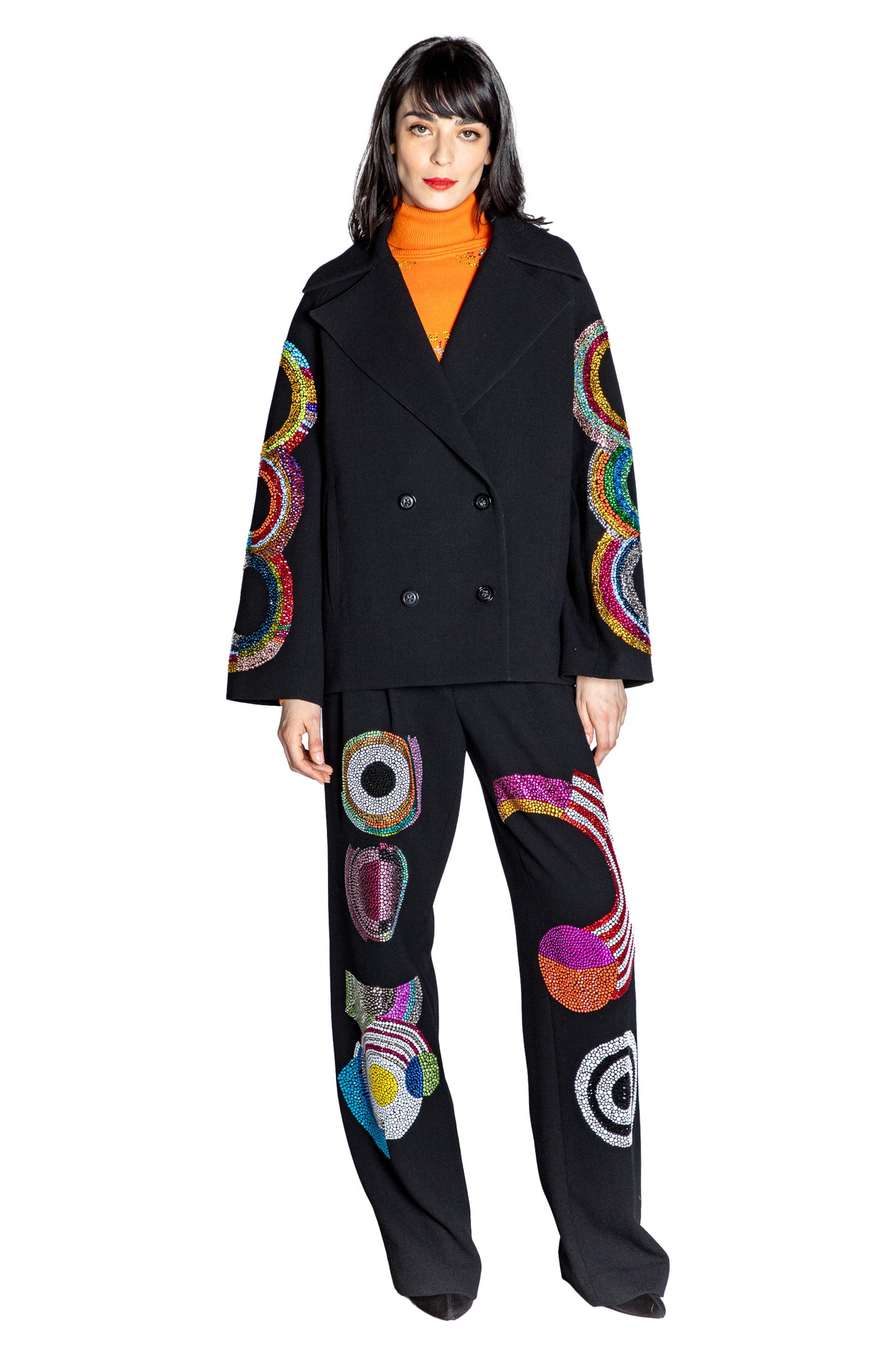 'SONIA CRYSTAL' DEAUVILLE JACKET - - Libertine