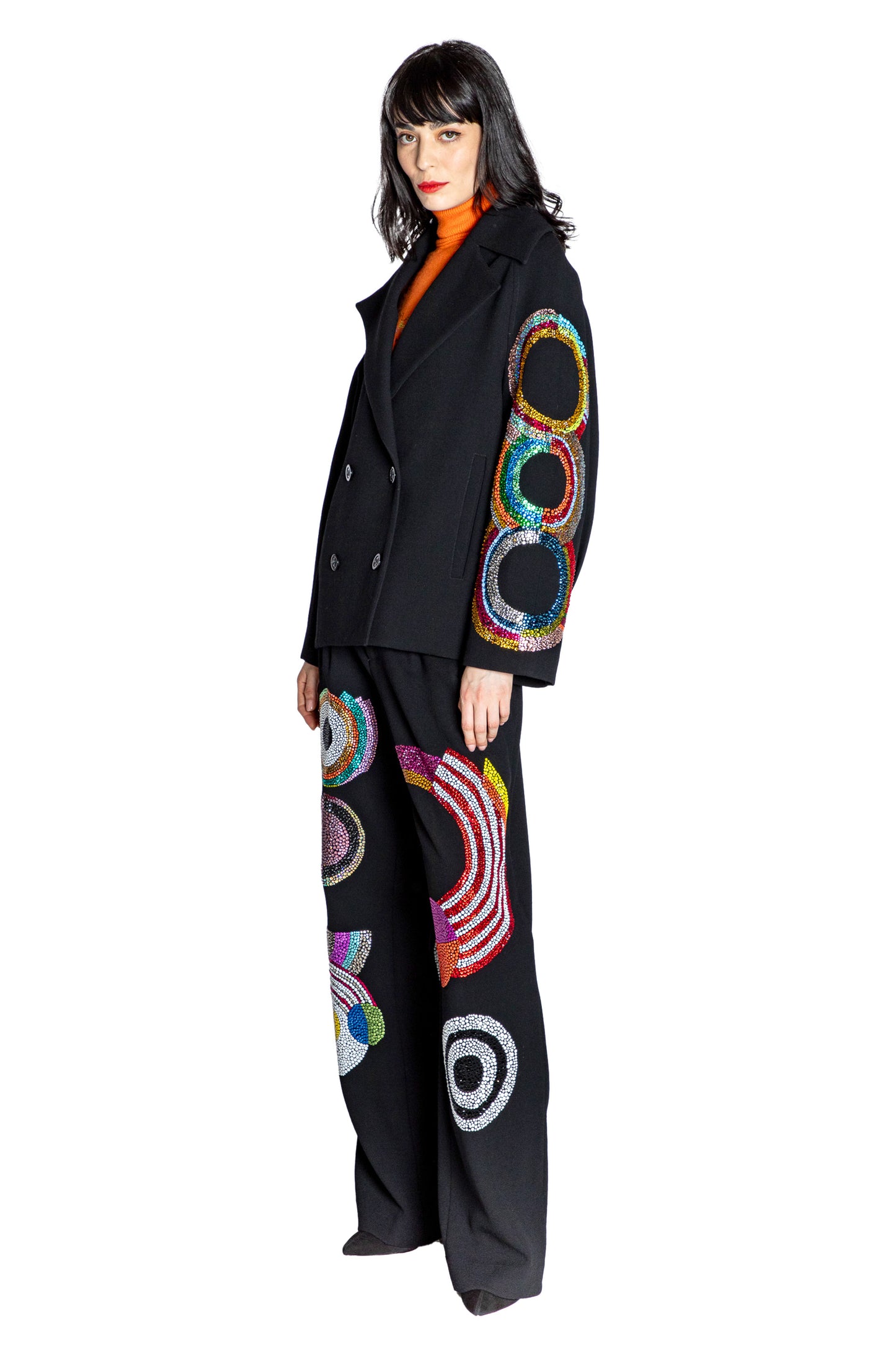 'SONIA CRYSTAL' DEAUVILLE JACKET - - Libertine