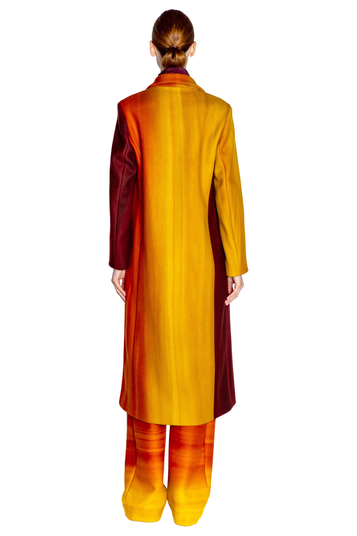 'CALIFORNIA SUNSET' MIDI COAT - - Libertine