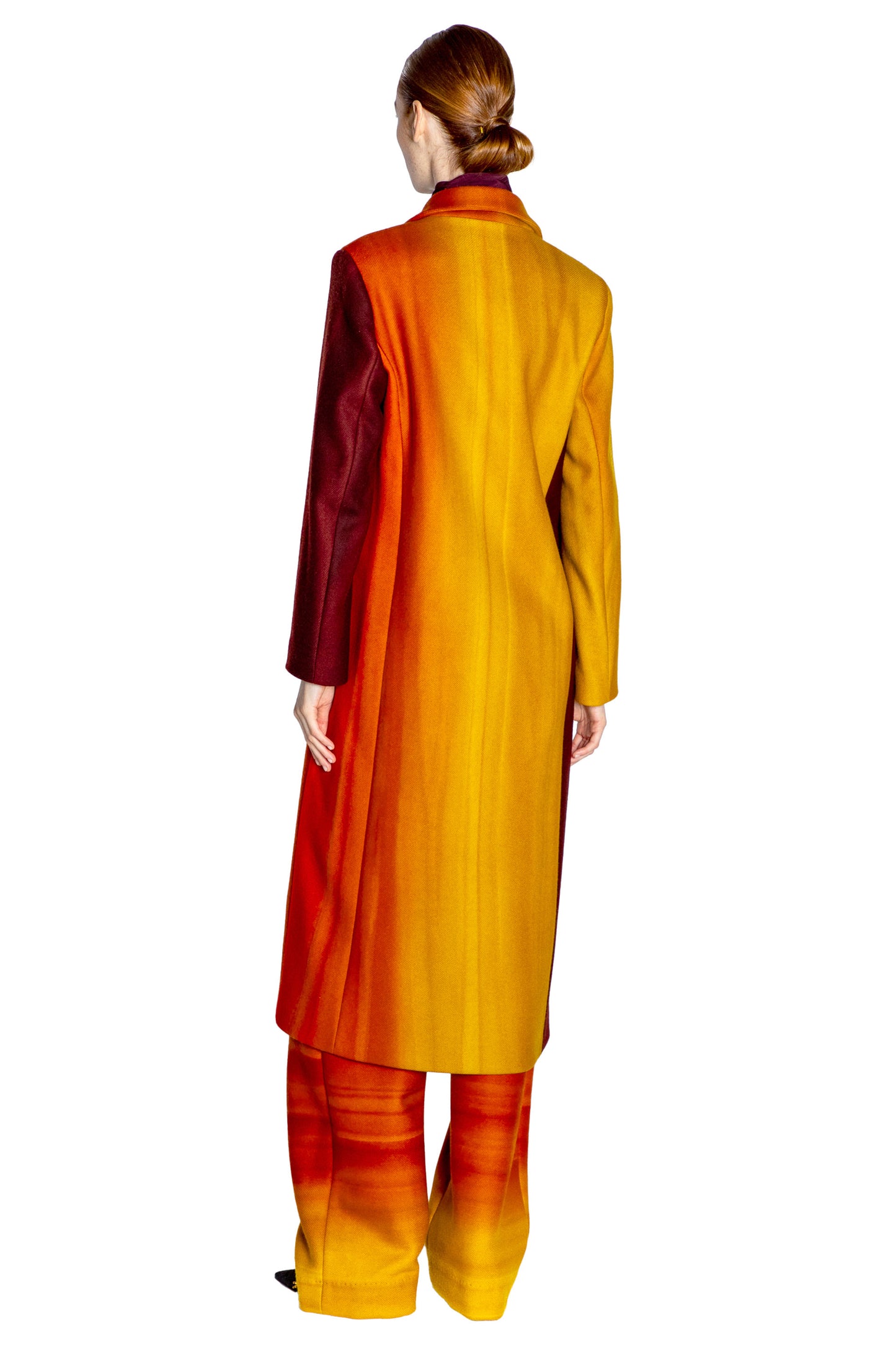 'CALIFORNIA SUNSET' MIDI COAT - - Libertine