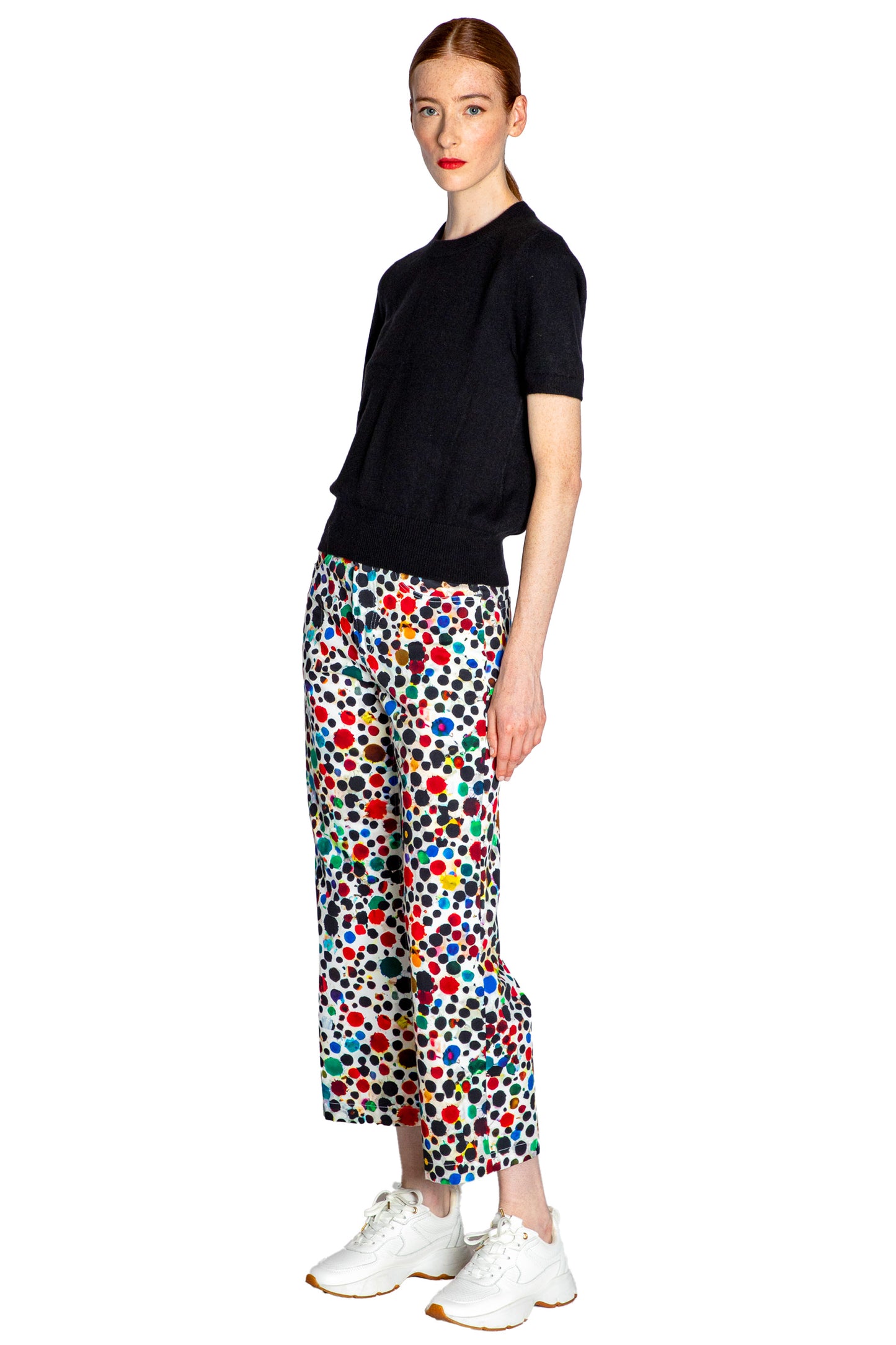 'ORPHEUS' CROPPED WIDE LEG PANT - - Libertine