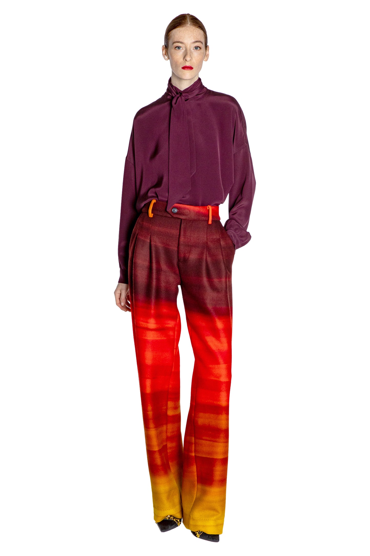 'CALIFORNIA SUNSET' BAGGY TROUSER - - Libertine