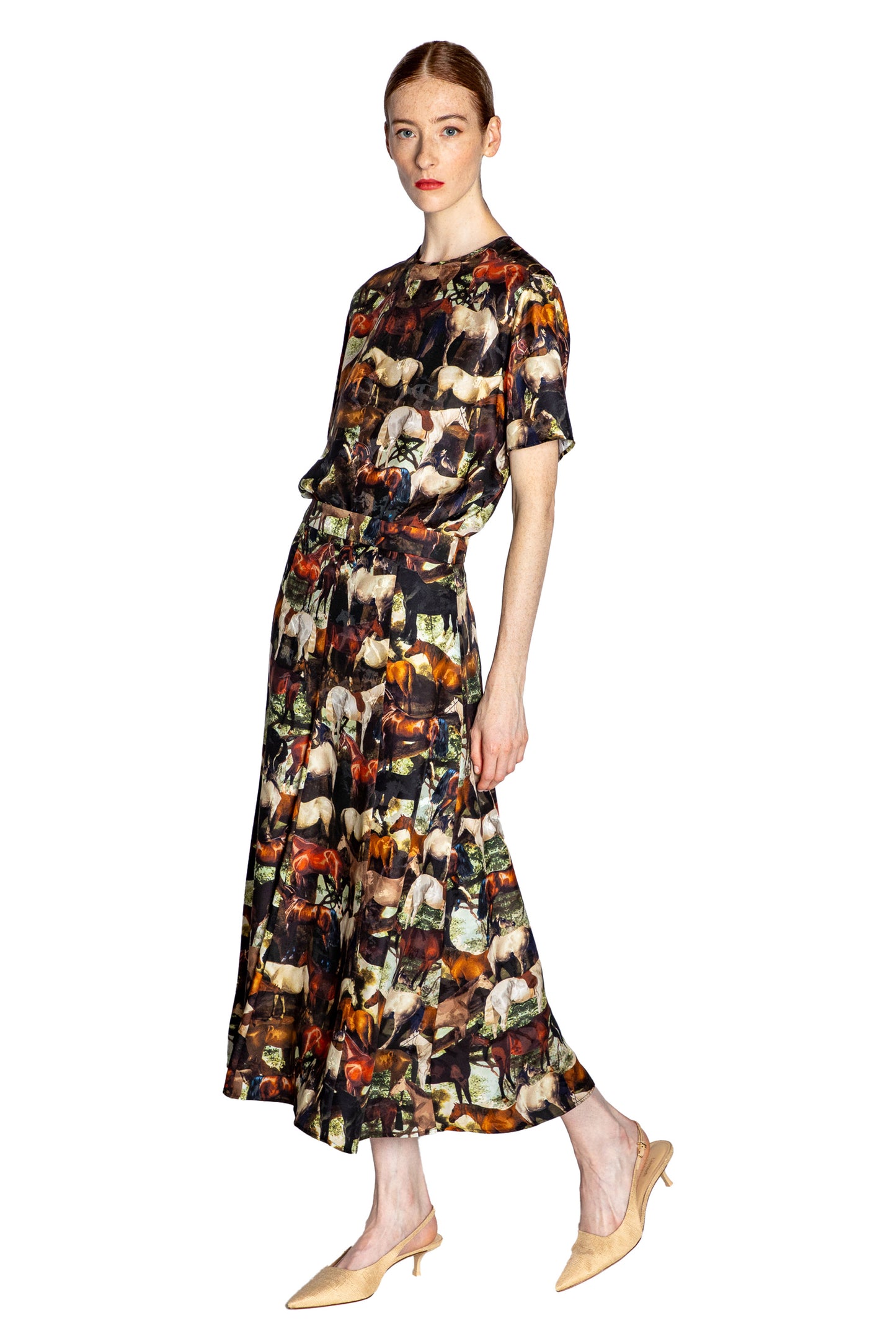 'TAKE THE REINS' TULIP SKIRT - - Libertine