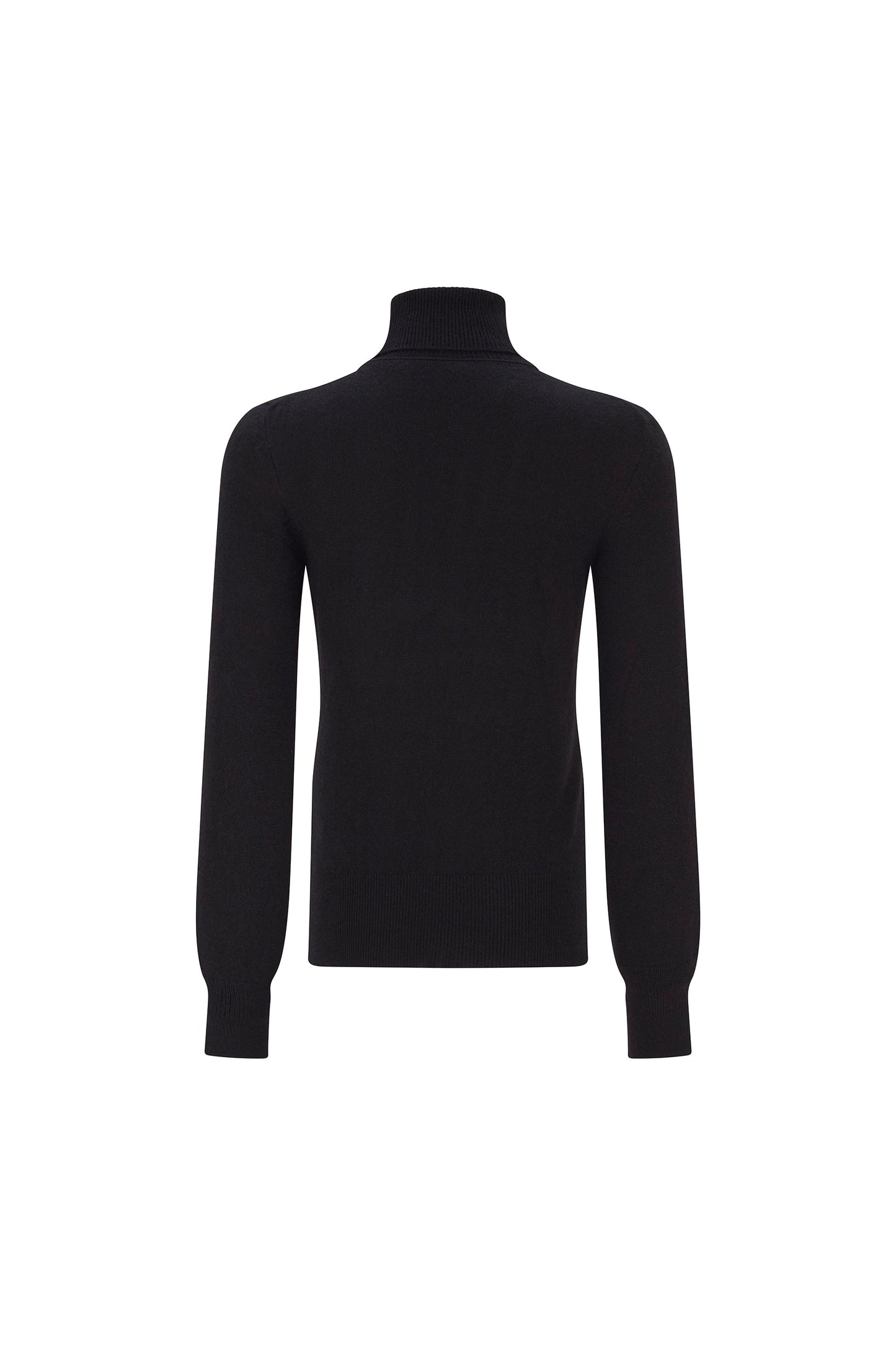'MOSAIC FLORAL' SLIM TURTLENECK