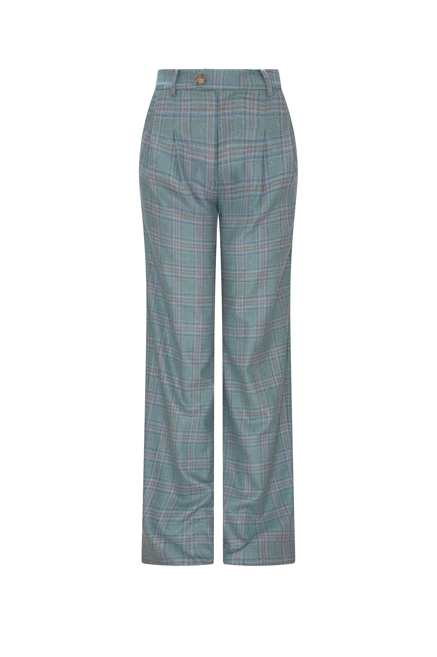 'STARDUST' TEAL BAGGY TROUSER - - Libertine