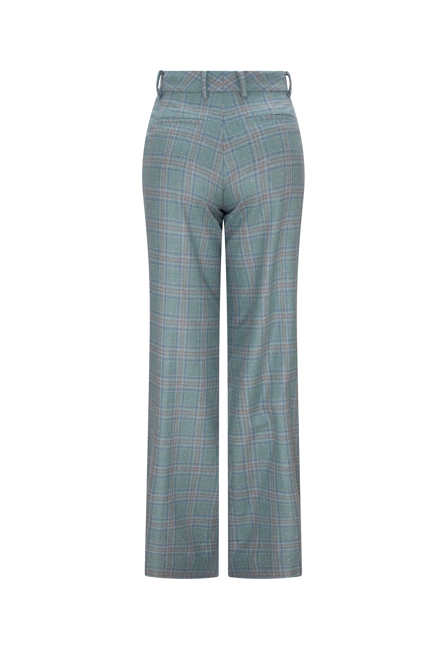 'STARDUST' TEAL BAGGY TROUSER