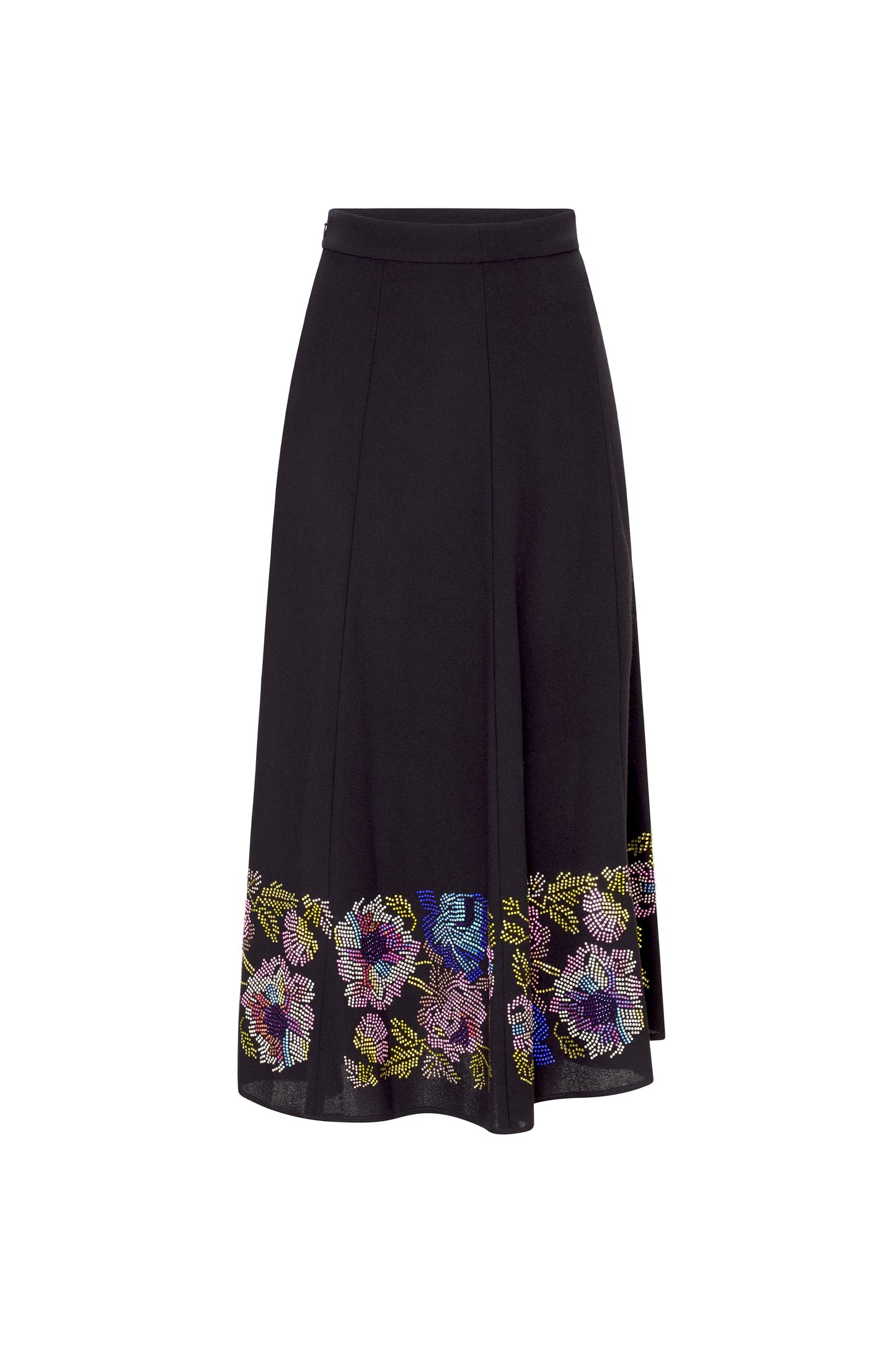 'MOSAIC FLORAL' TULIP SKIRT - - Libertine