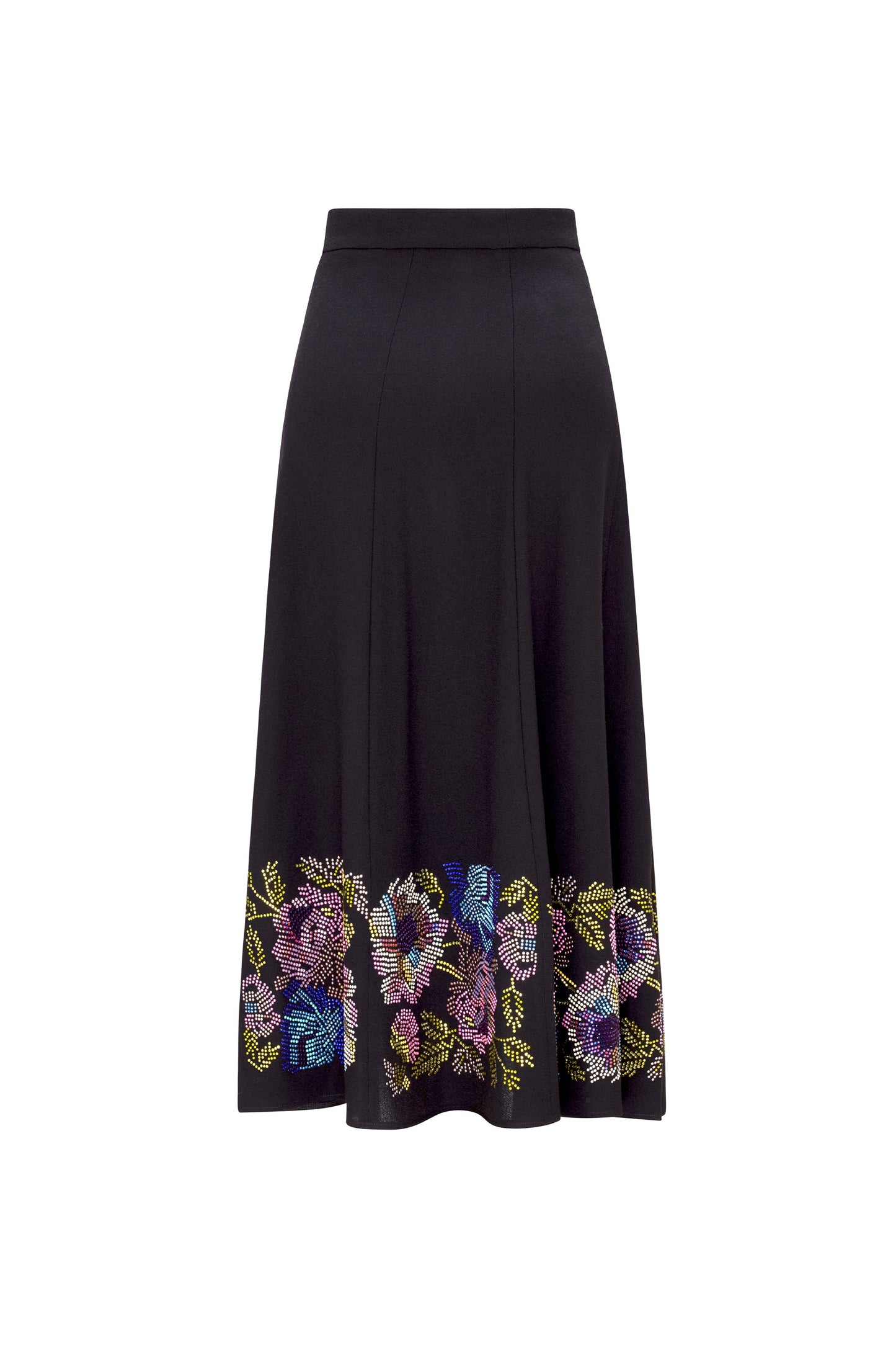 'MOSAIC FLORAL' TULIP SKIRT