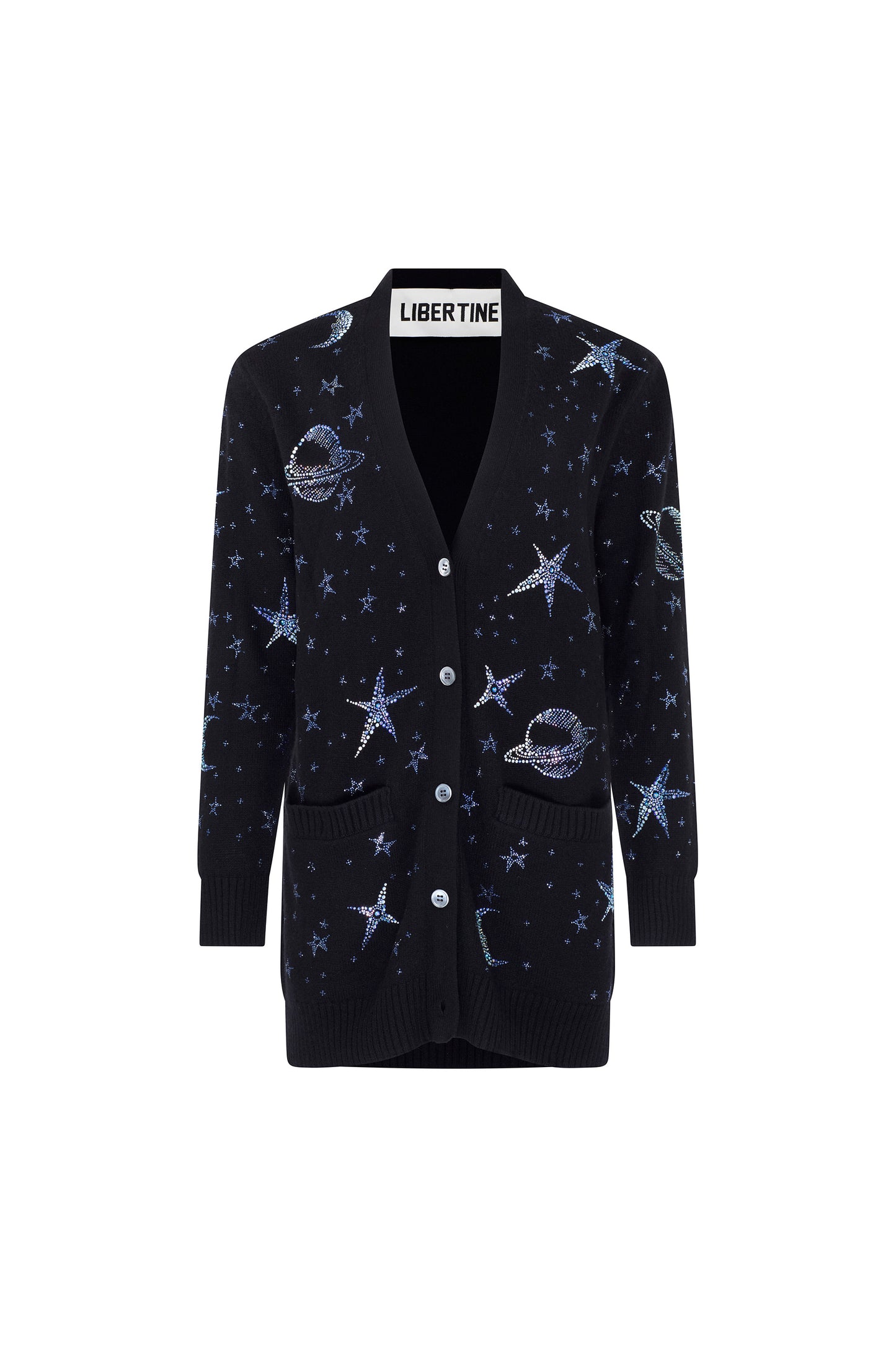 'HERE, THERE, AND EVERYWHERE' OVERSIZED CARDIGAN - - Libertine