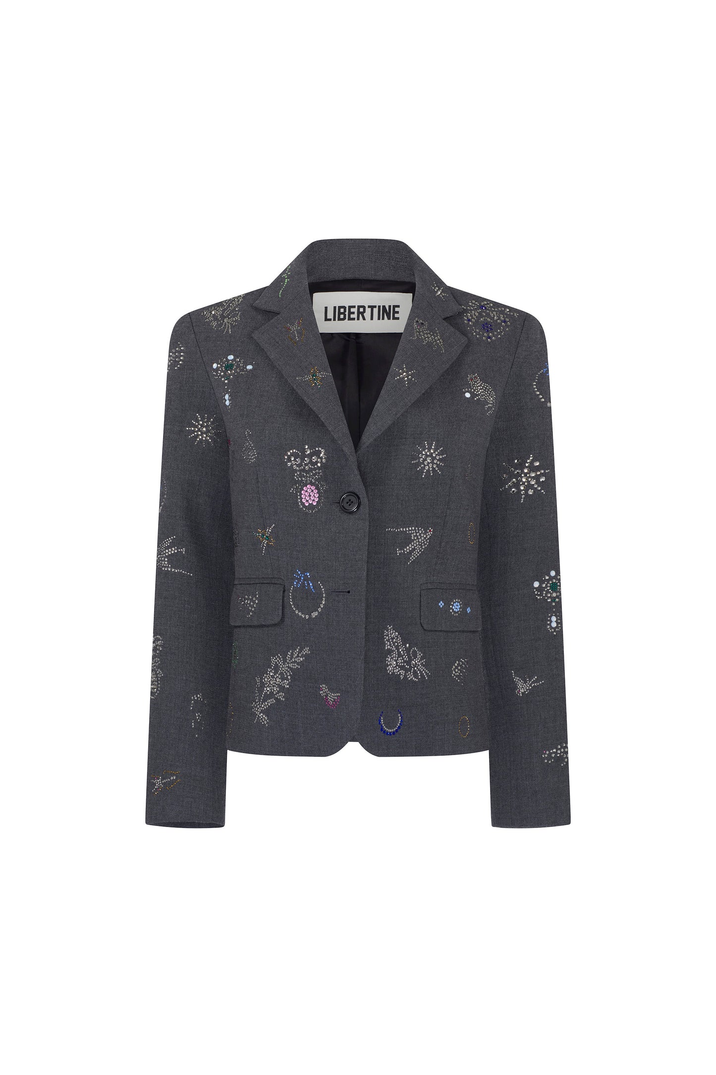 'VICTORIAN PINS' L/S SHORT JACKET - - Libertine