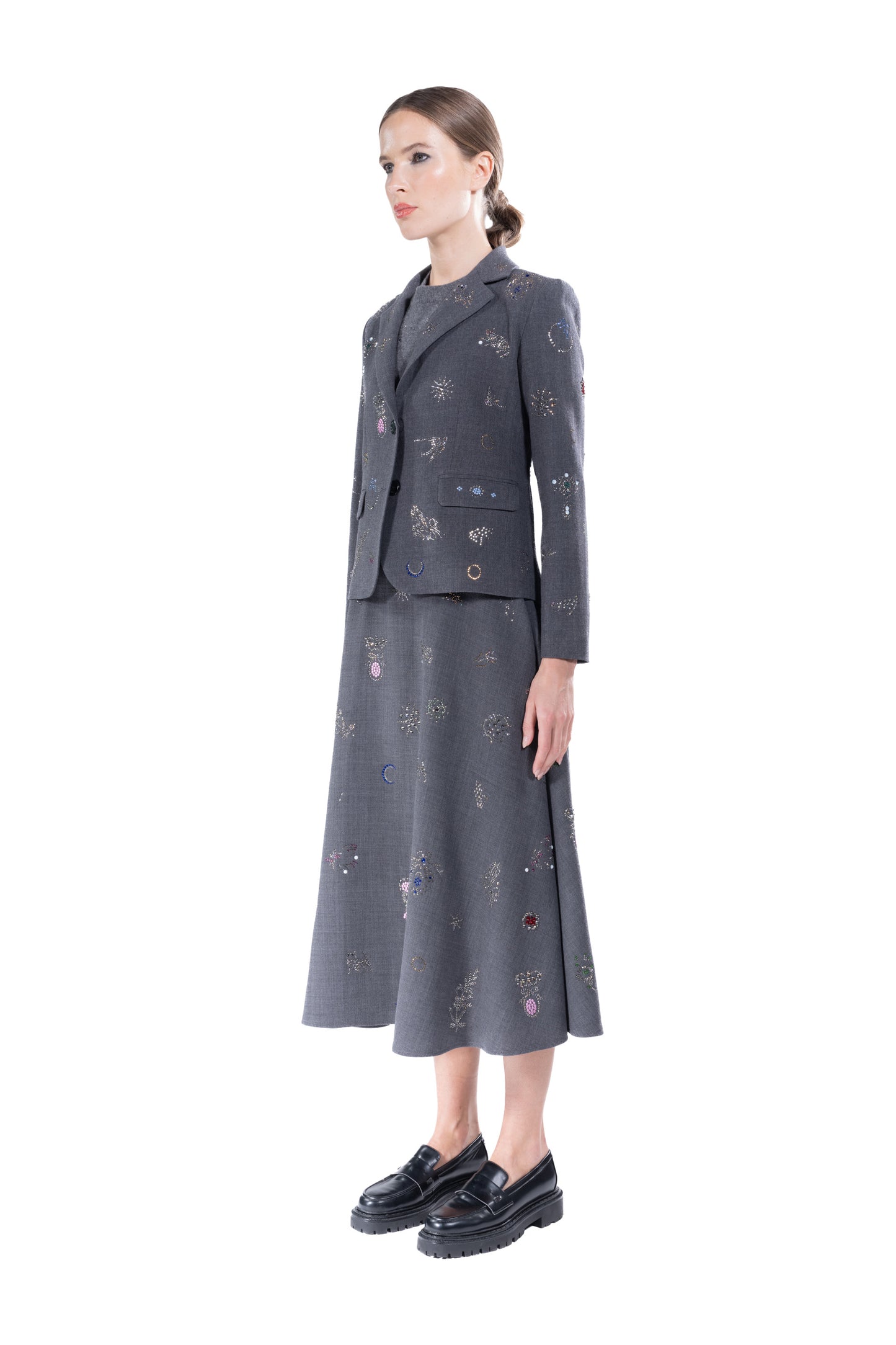 'VICTORIAN PINS' L/S SHORT JACKET - - Libertine