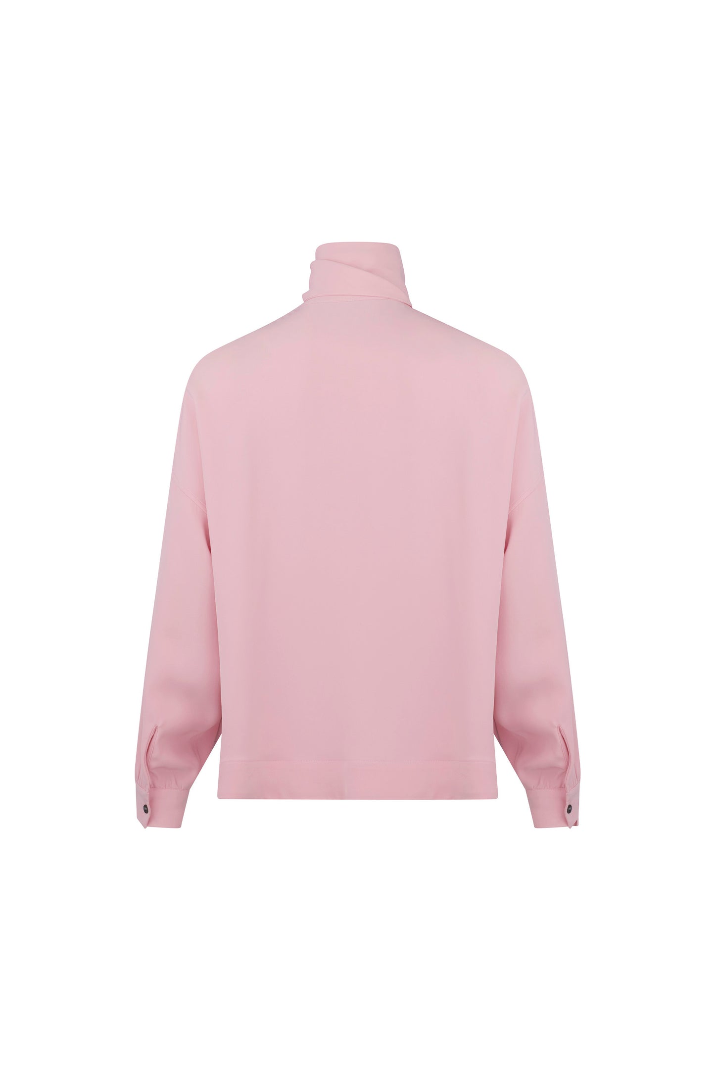 'Powdered Pink' Tie Blouse - - Libertine