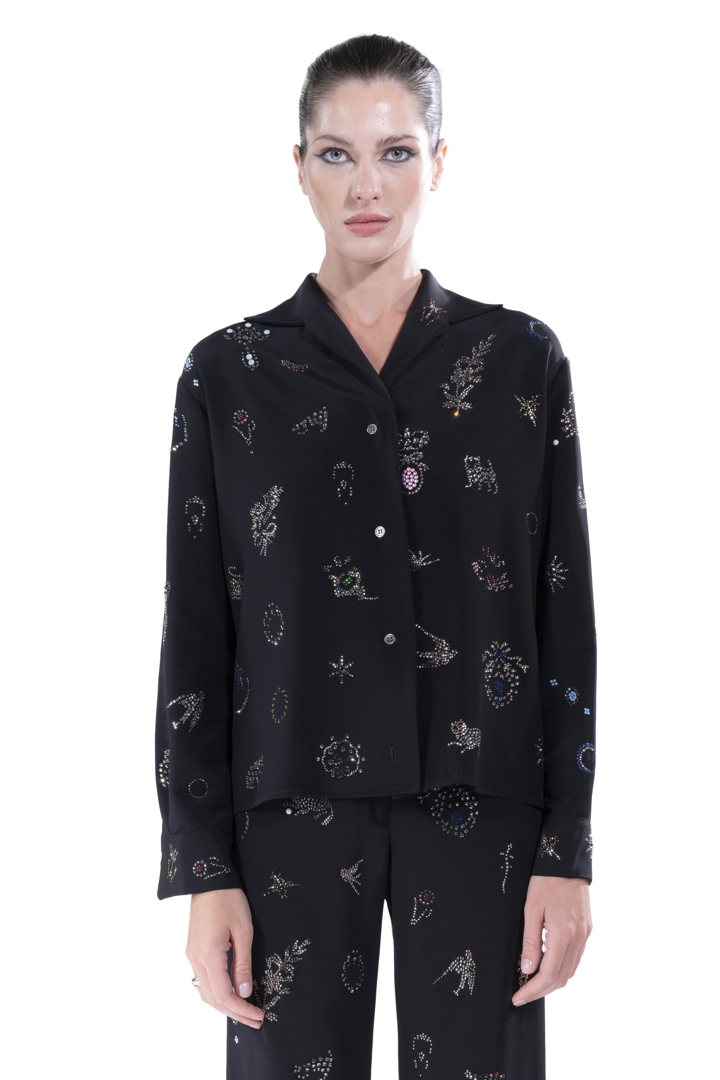 'VICTORIAN PINS' PJ BLOUSE - - Libertine