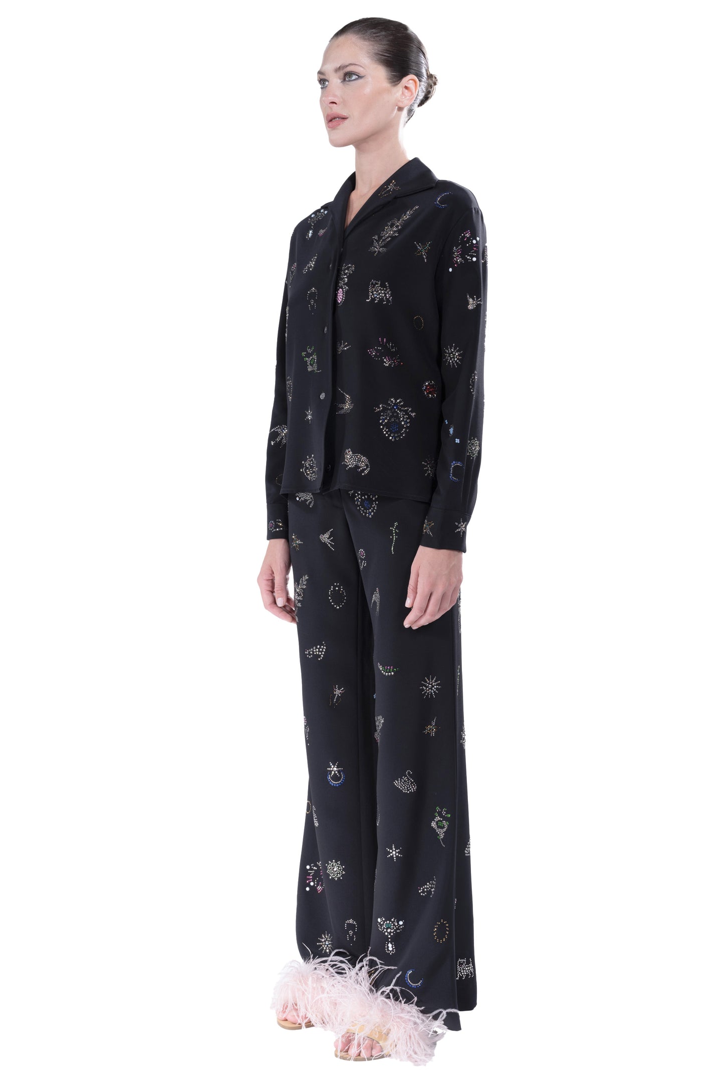 'VICTORIAN PINS' PJ BLOUSE - - Libertine