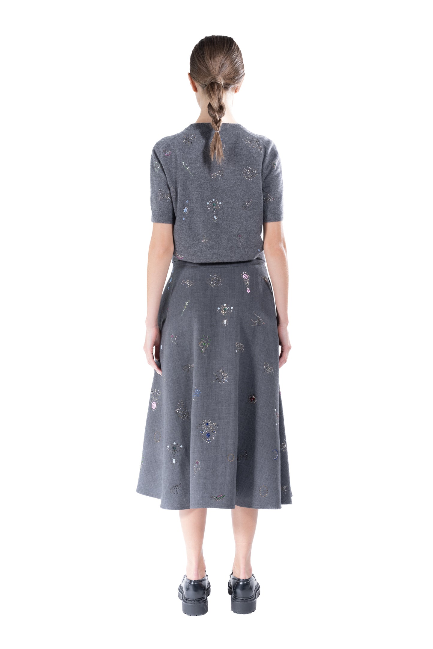 'VICTORIAN PINS' LADY SKIRT - - Libertine