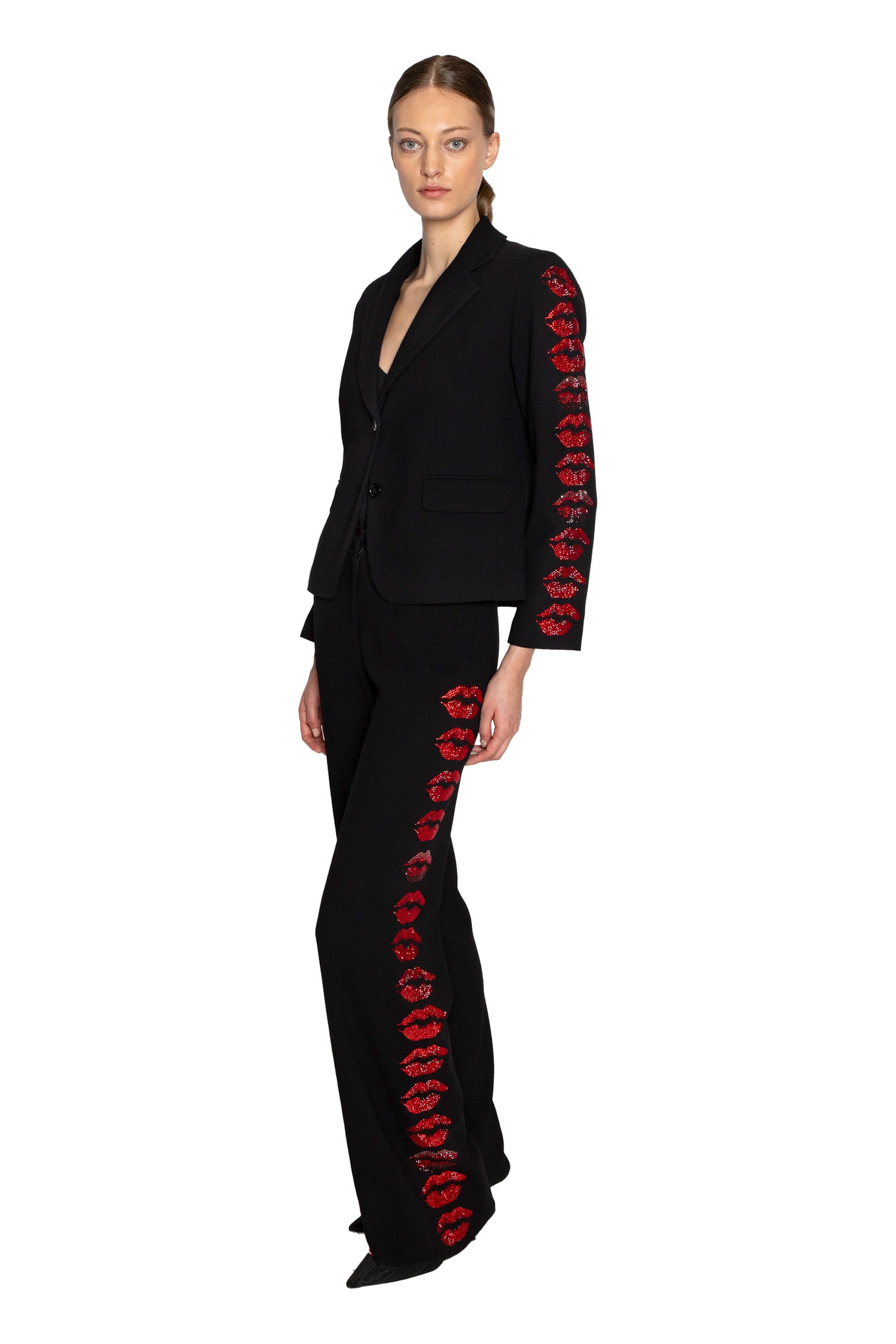 'BISOU REDUX' L/S SHORT JACKET - - Libertine