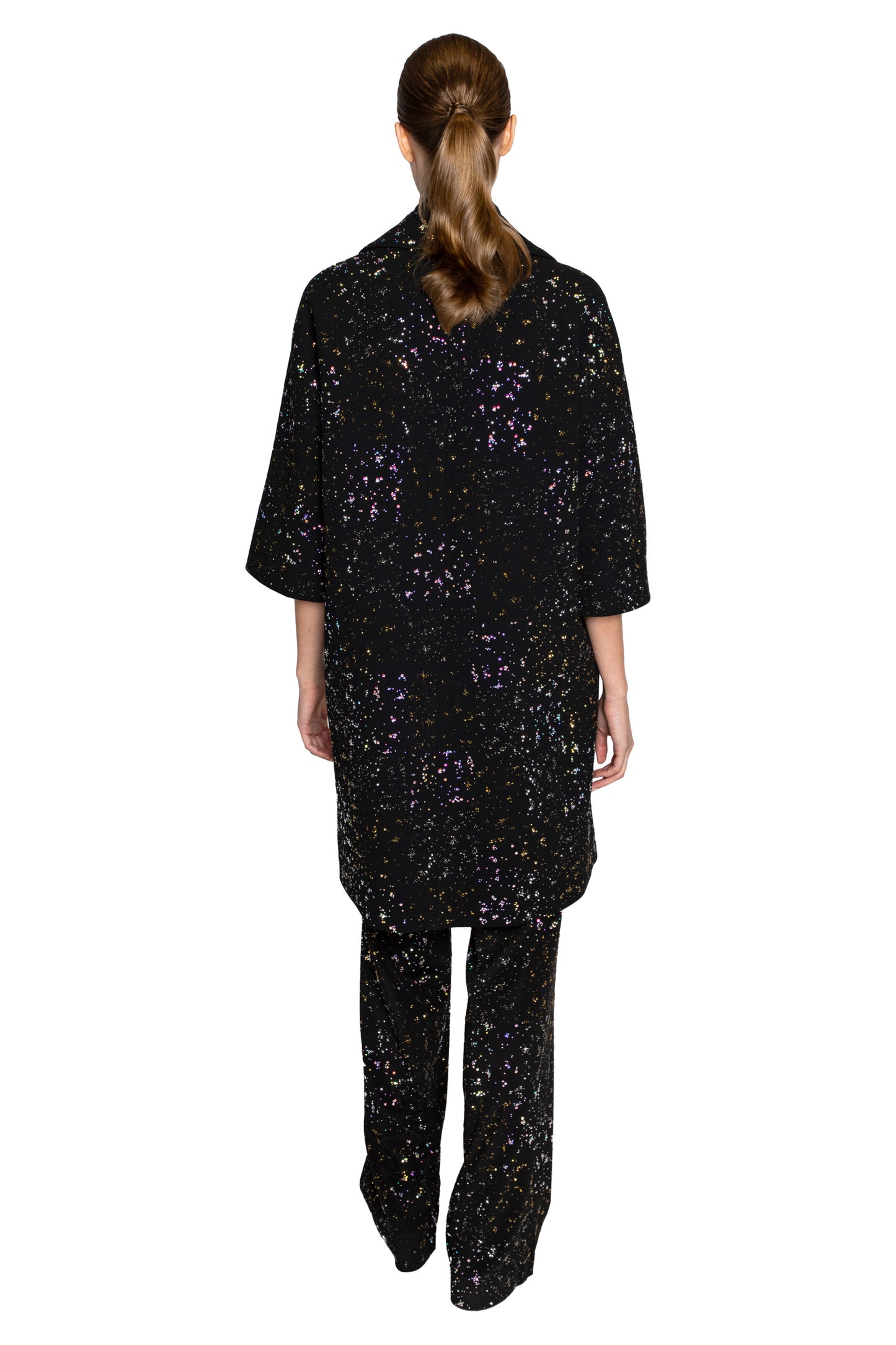 'METEOR SHOWER' PATCH POCKET COAT - - Libertine