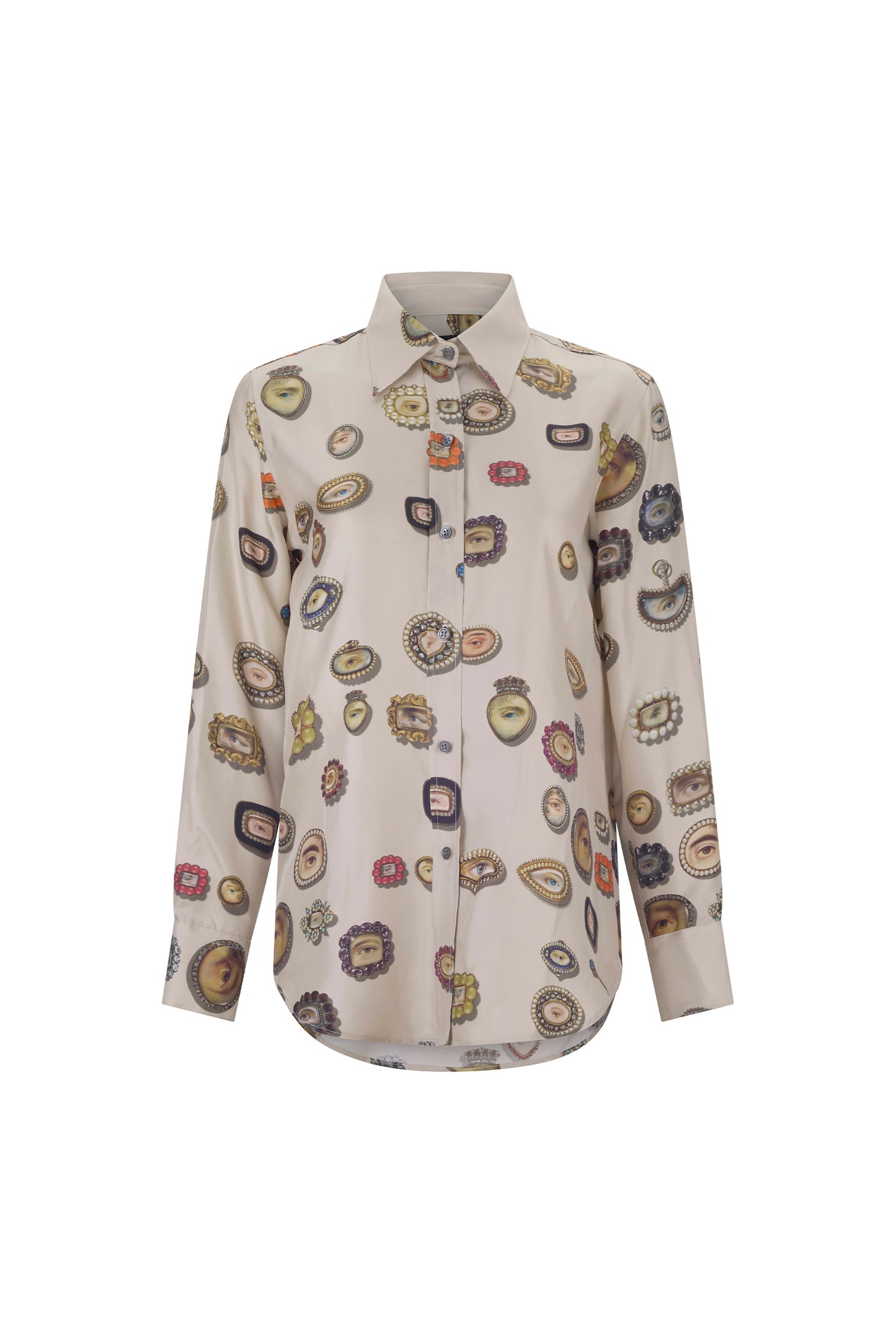 'IVORY LOVERS EYES' NEW CLASSIC SHIRT - - Libertine