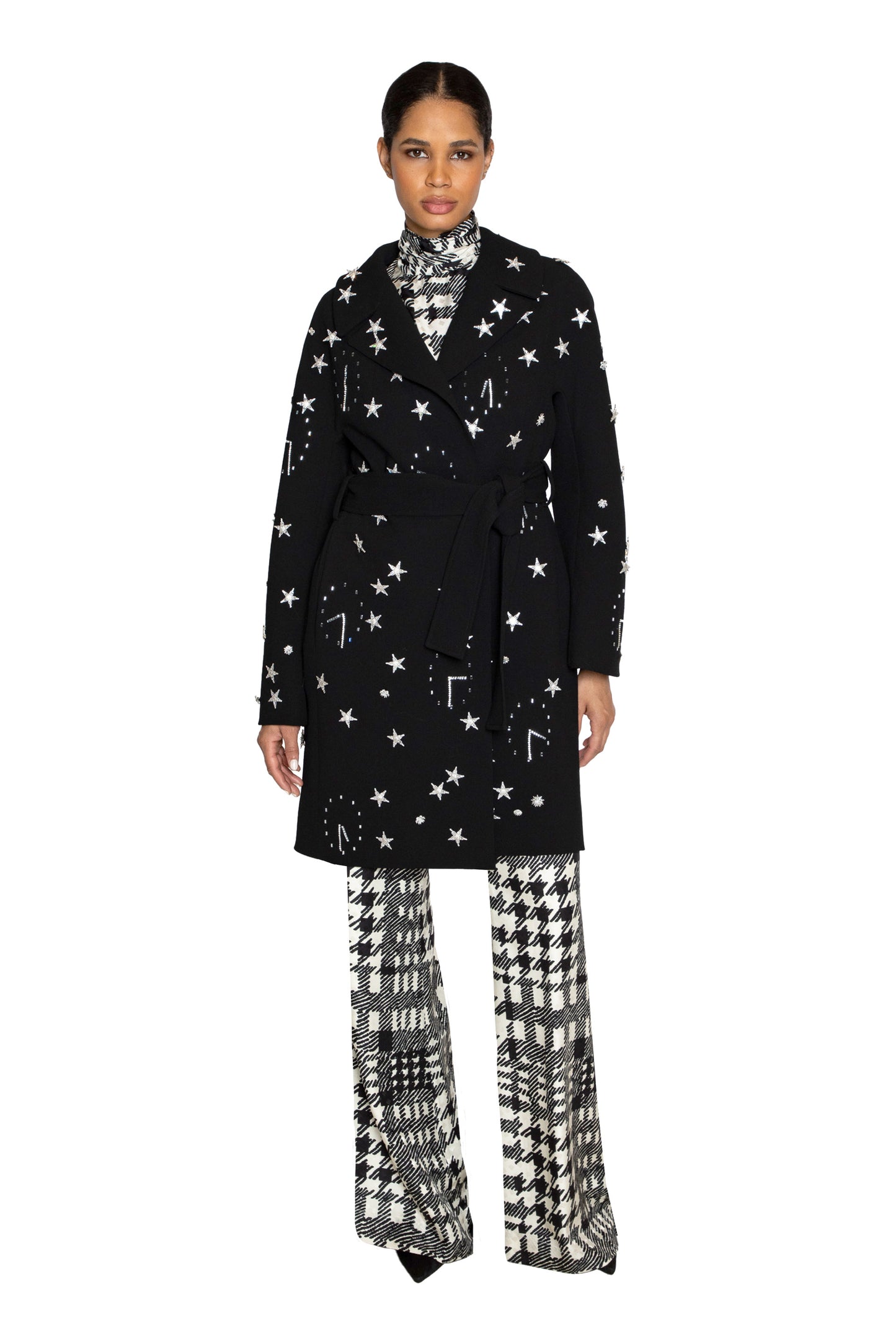 'SPACE TIME' VIENNA WRAP COAT - - Libertine