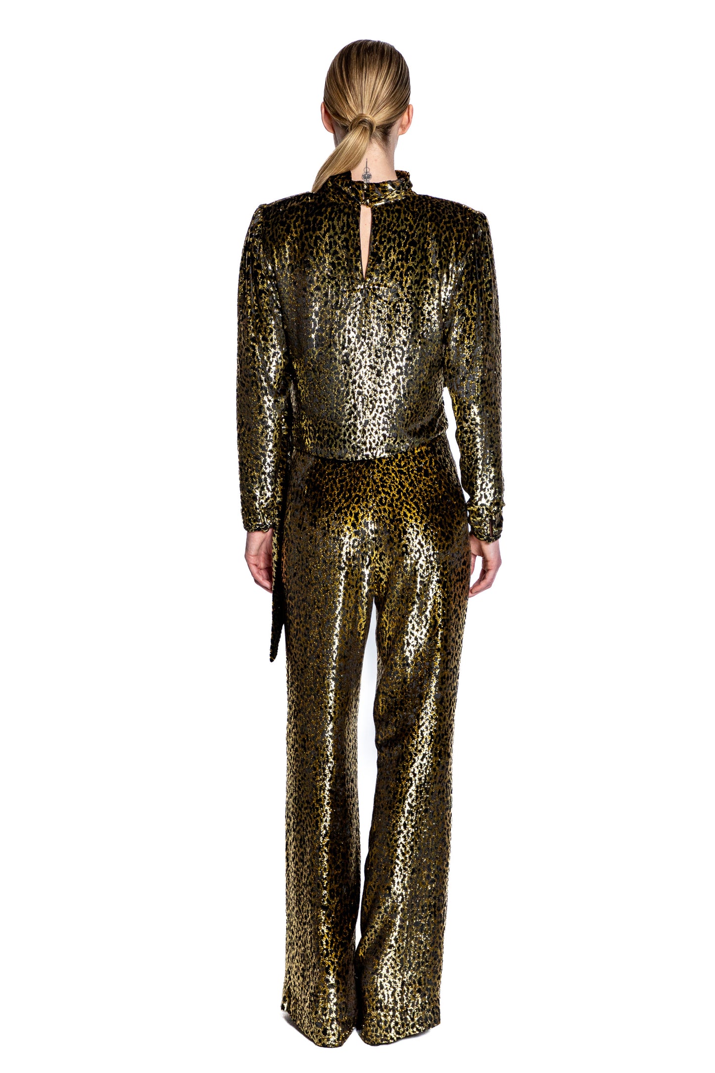 'VREELAND' SIDE TIE BLOUSE - - Libertine