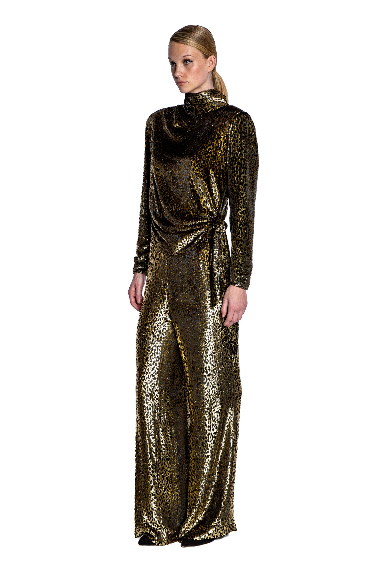 'VREELAND' SIDE TIE BLOUSE - - Libertine