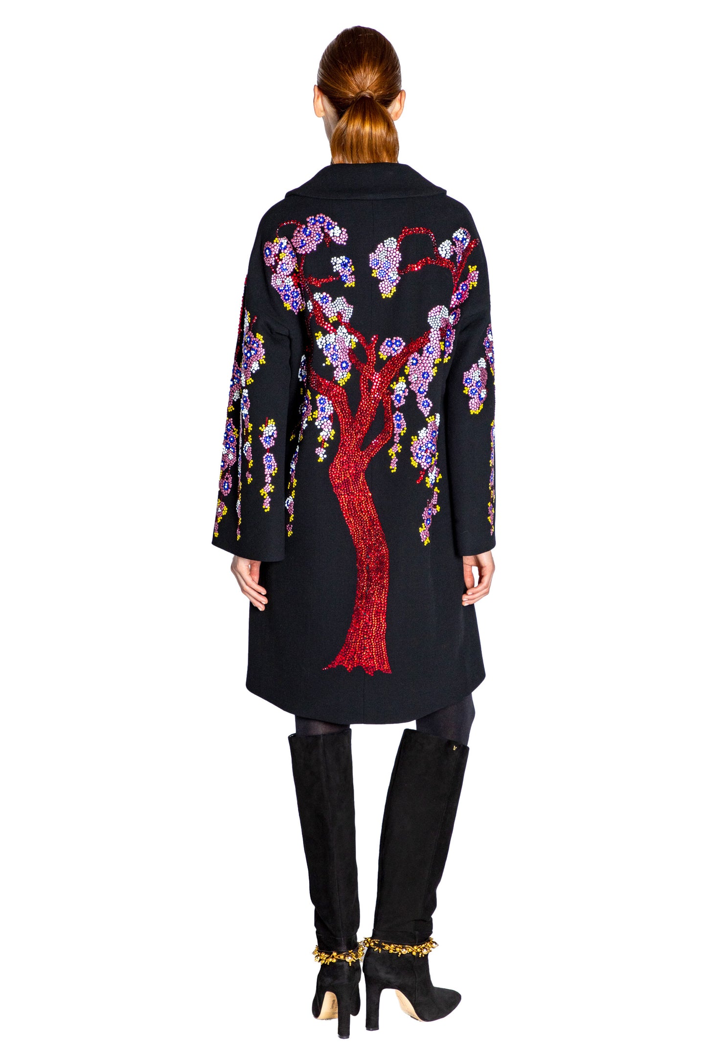 'DECO BLOSSOMS' L/S PATCH POCKET COAT - - Libertine