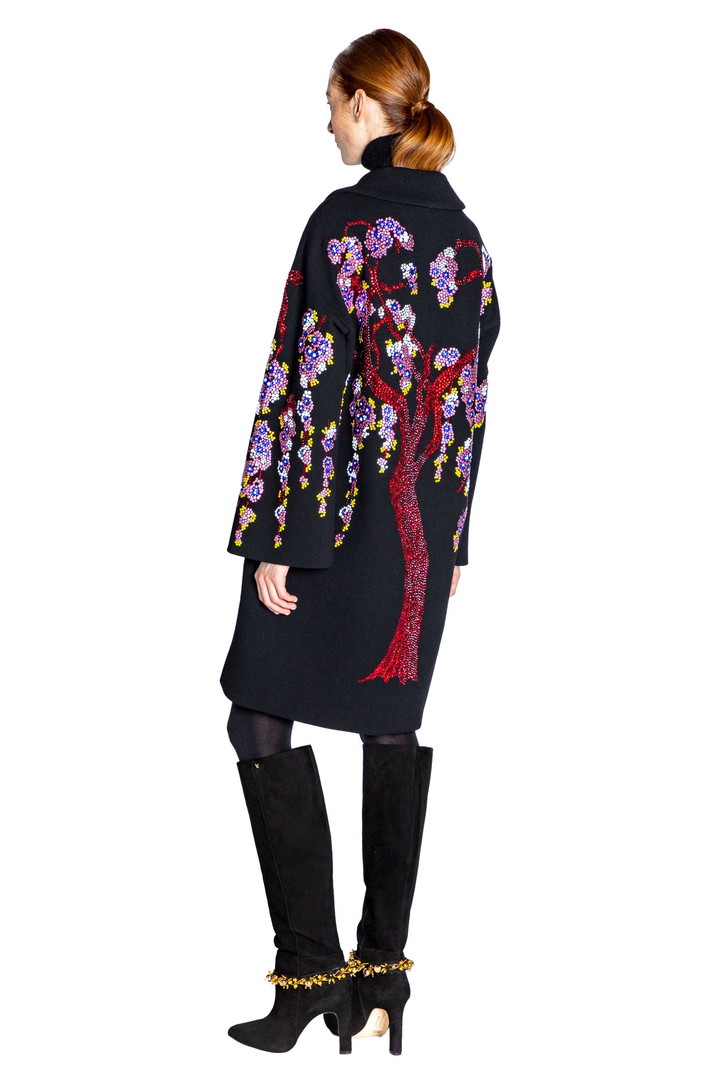'DECO BLOSSOMS' L/S PATCH POCKET COAT - - Libertine