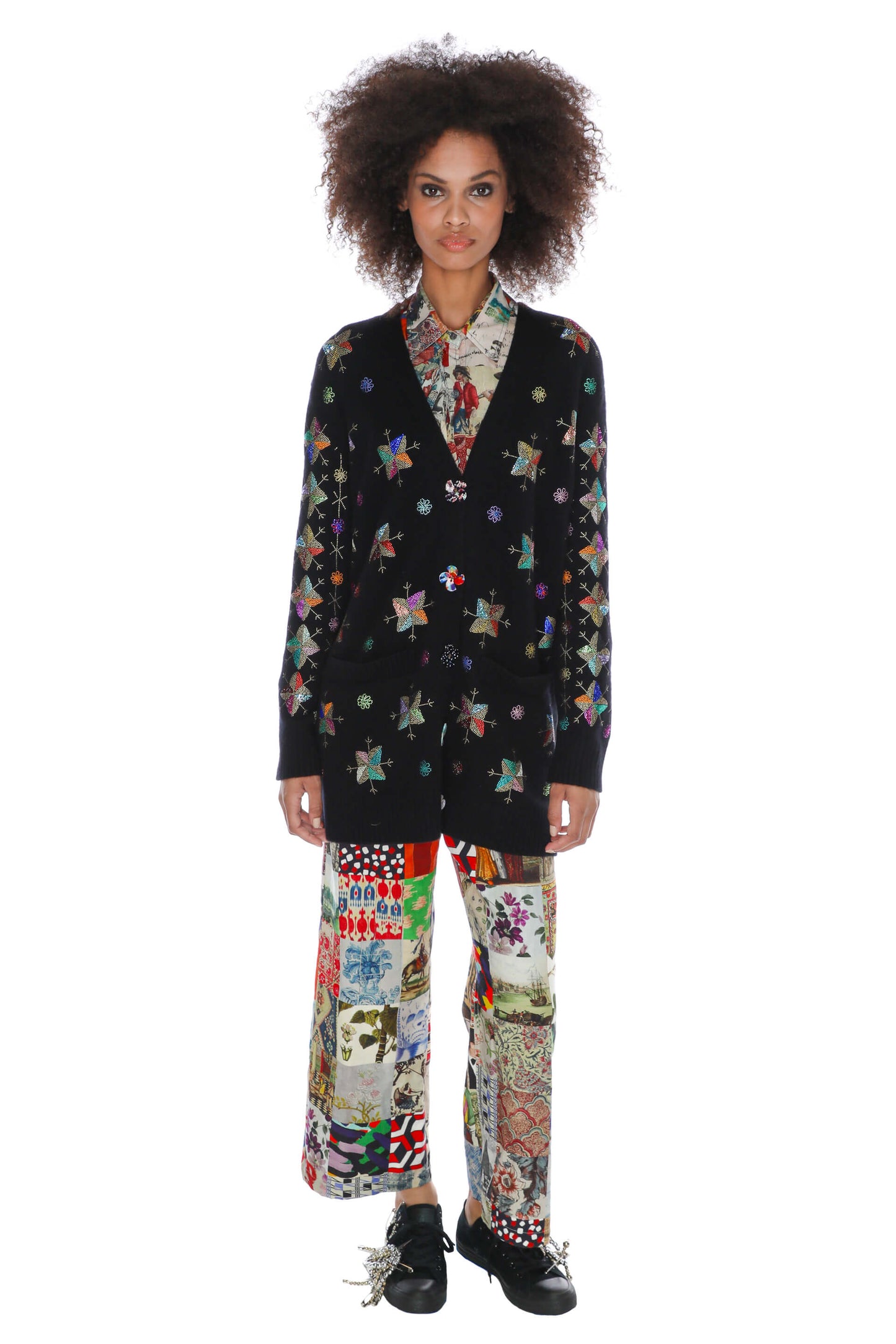 'ATLAS MOUNTAINS' OVERSIZED CARDIGAN - - Libertine