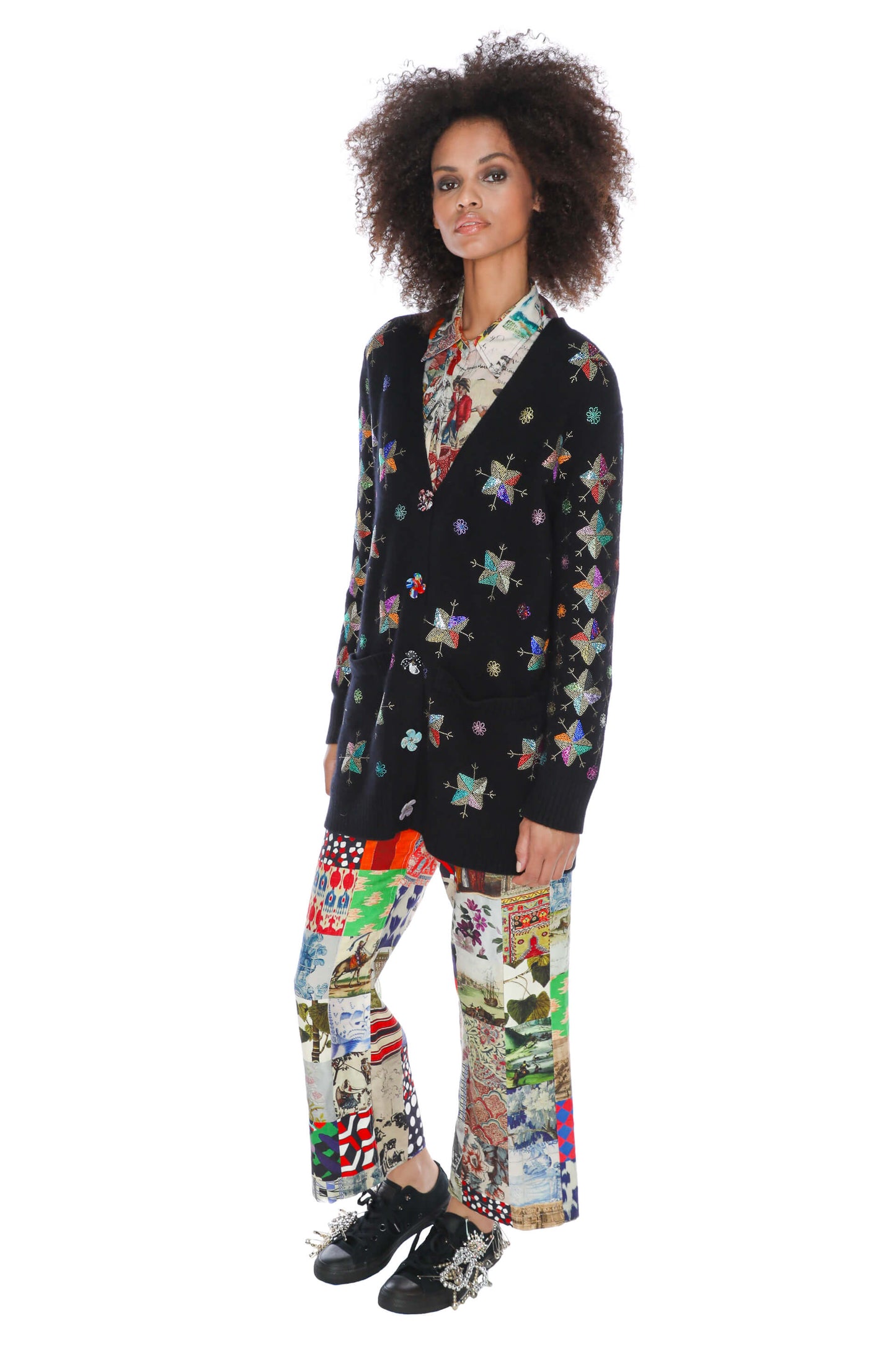 'ATLAS MOUNTAINS' OVERSIZED CARDIGAN - - Libertine