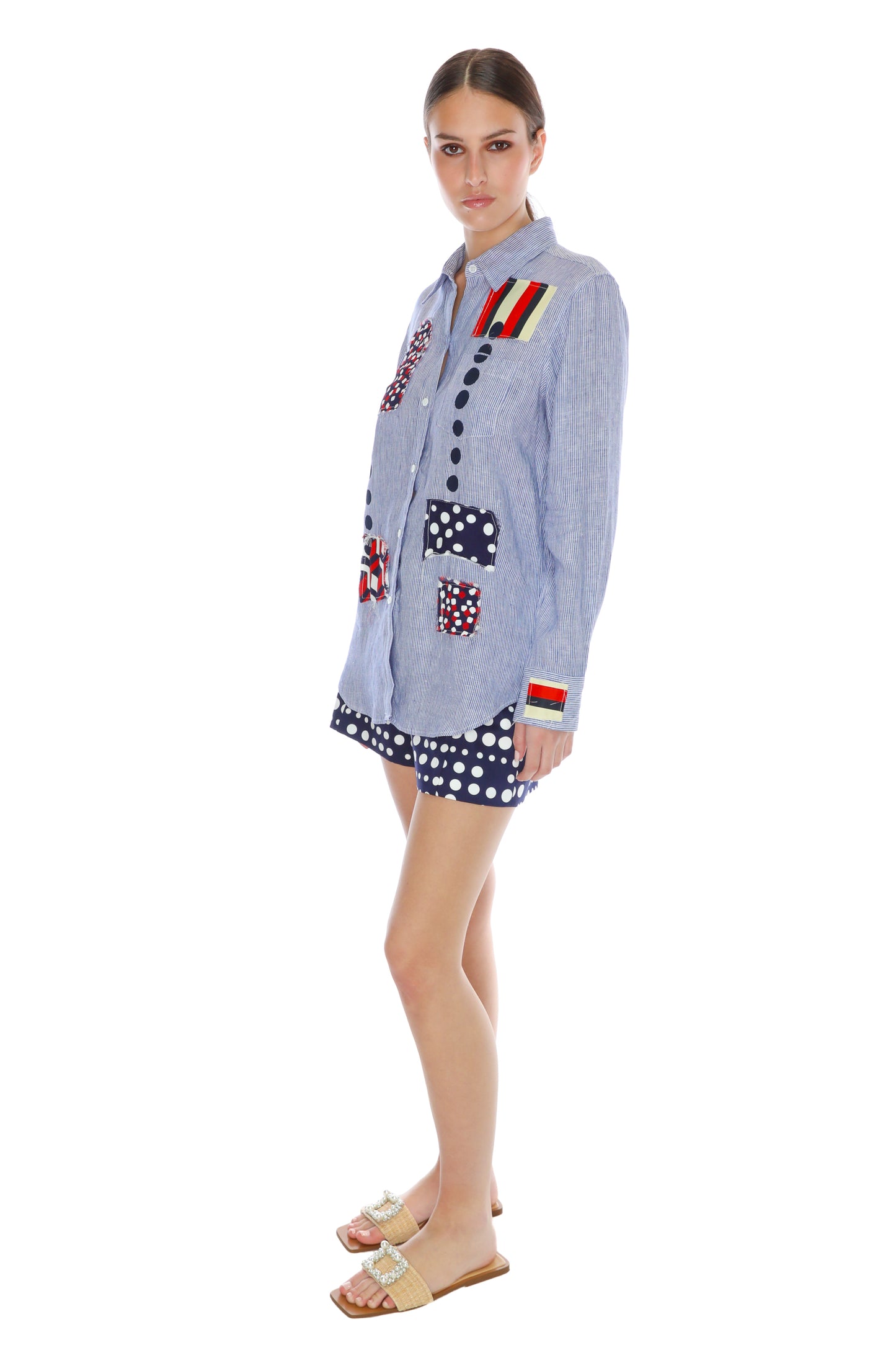 'MASH UP' CLASSIC SHIRT - - Libertine