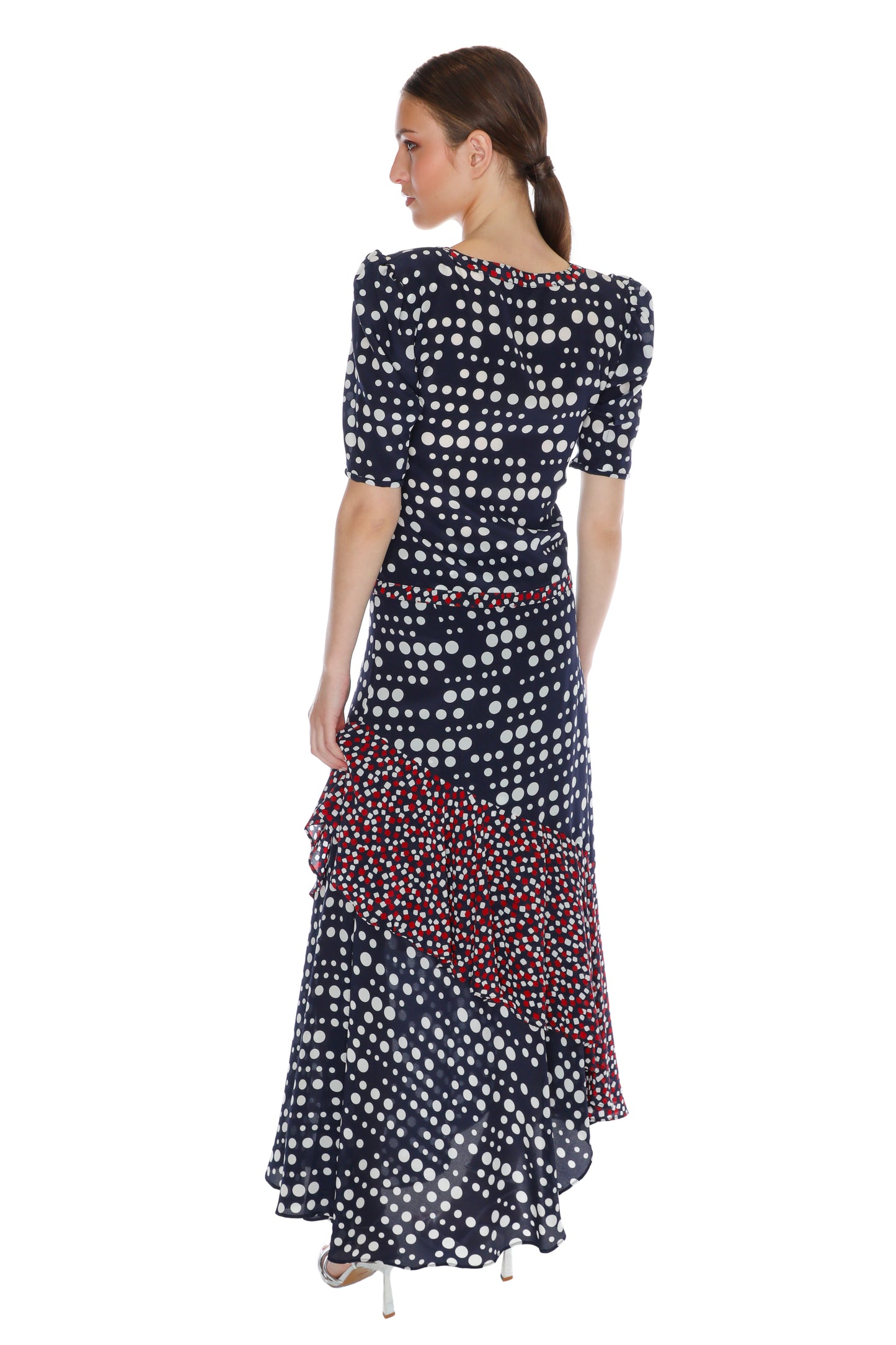 'DOT DOTISM' ASYMMETRICAL SKIRT - Skirts - Libertine