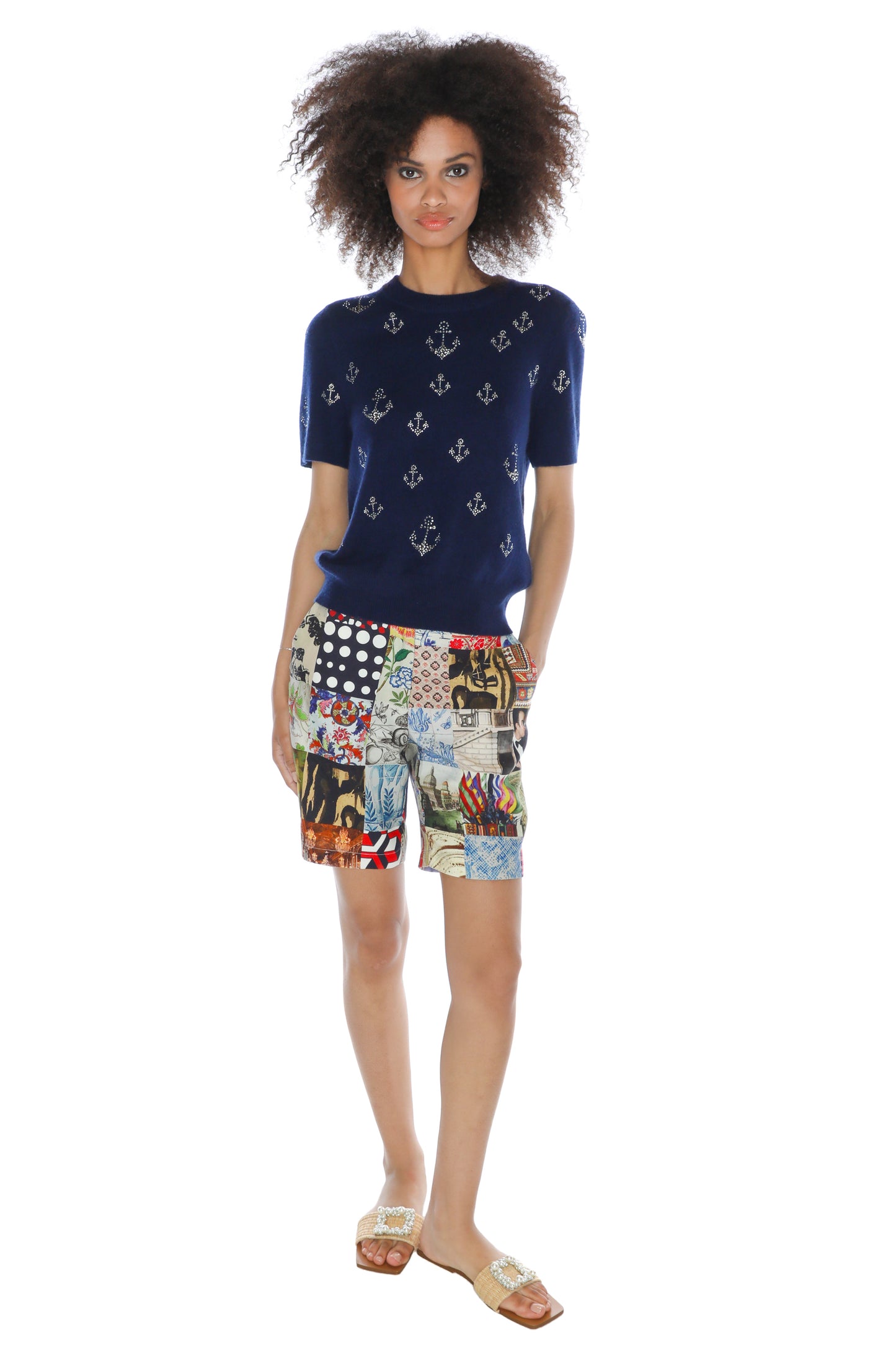 'AHOY MATEY' SHORT SLEEVE PULLOVER - Women's Knits - Libertine