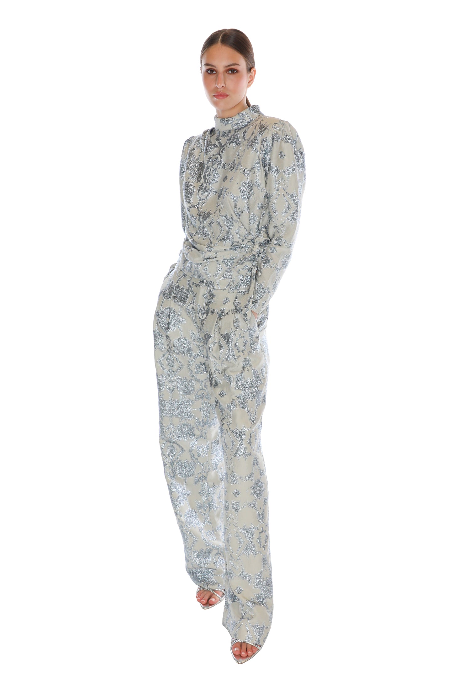 'VENETIAN SHADOWS' BAGGY TROUSERS - - Libertine