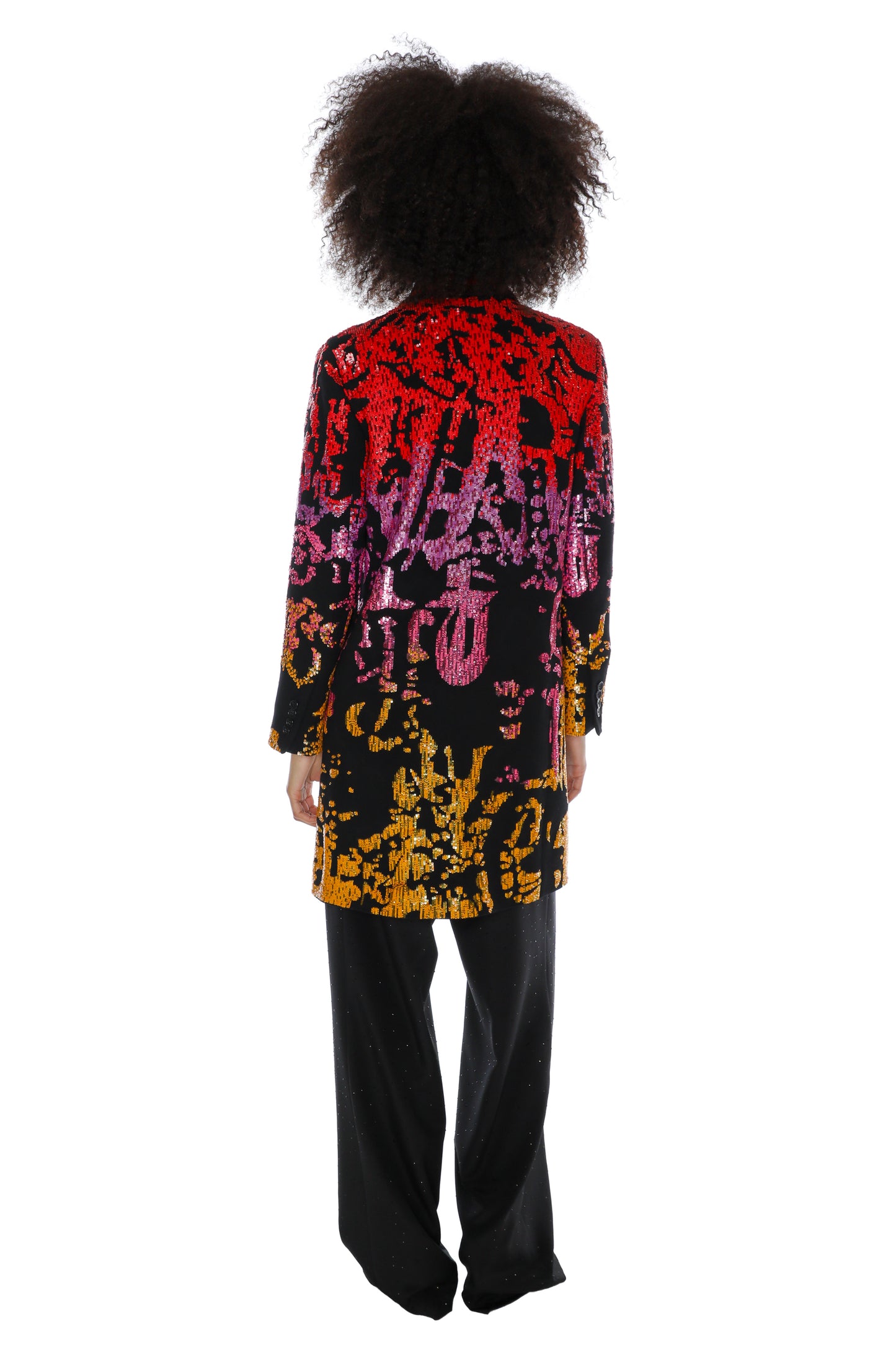 'DANTE'S INFERNO' DOUBLE BREASTED COAT - COATS - Libertine