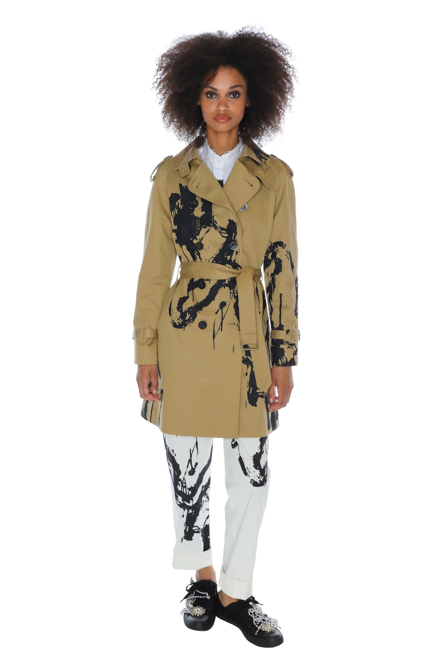 'NEO-EXPRESSIONISM' TRENCH COAT - - Libertine