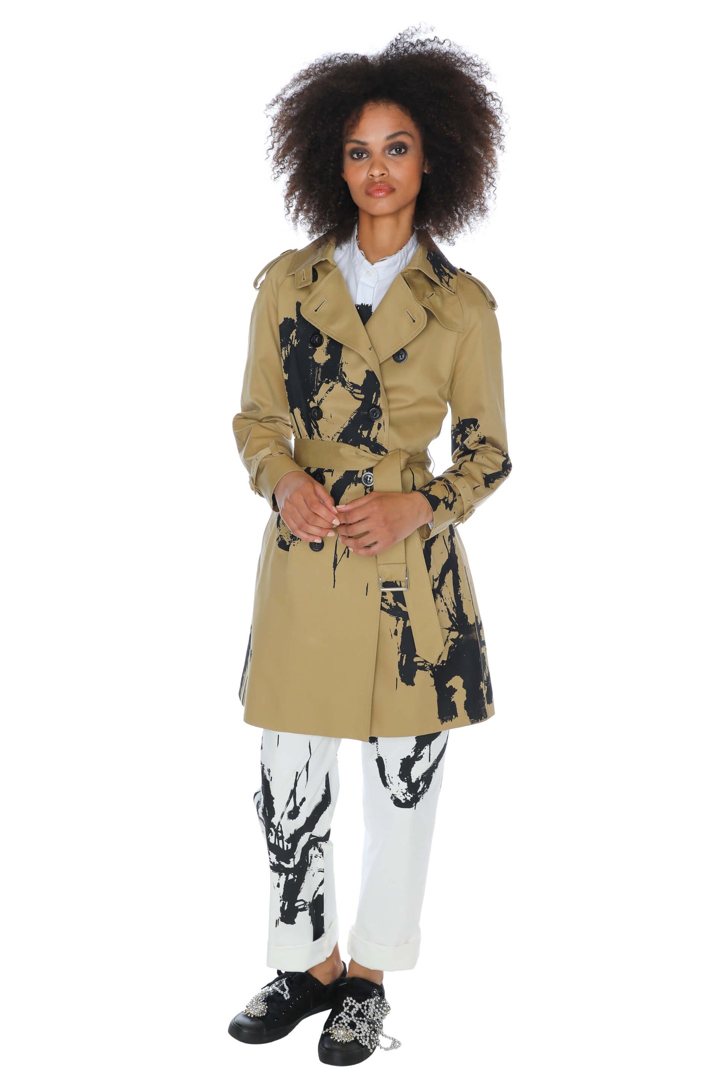 'NEO-EXPRESSIONISM' TRENCH COAT - - Libertine
