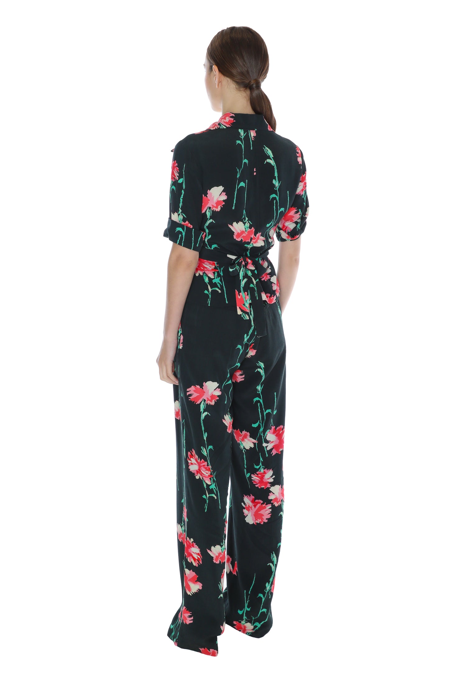 'CECIL BEATON PINK CARNATION' JAZZY BLOUSE - - Libertine