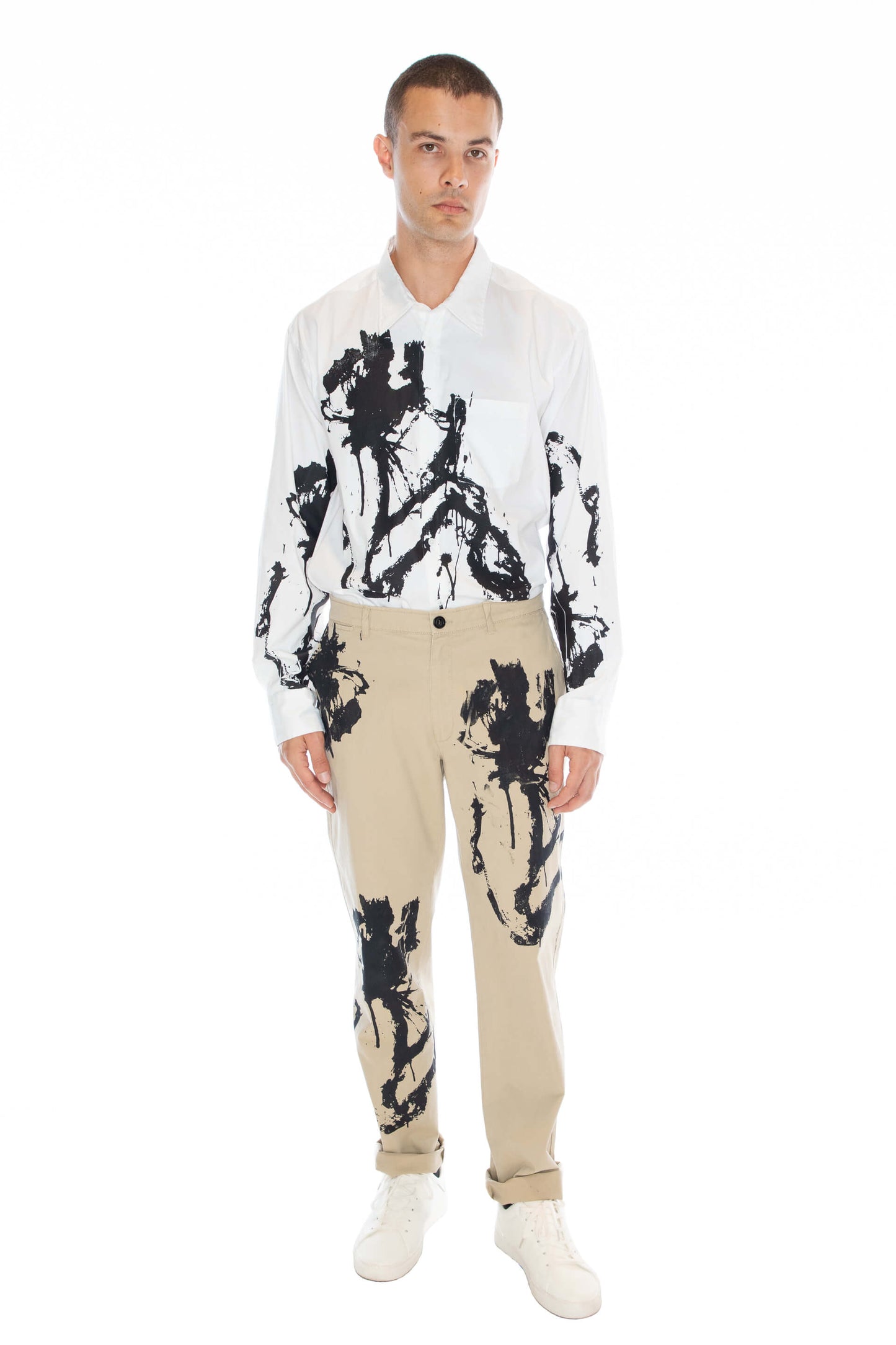 'NEO-EXPRESSIONISM' MEN'S CHINOS - - Libertine