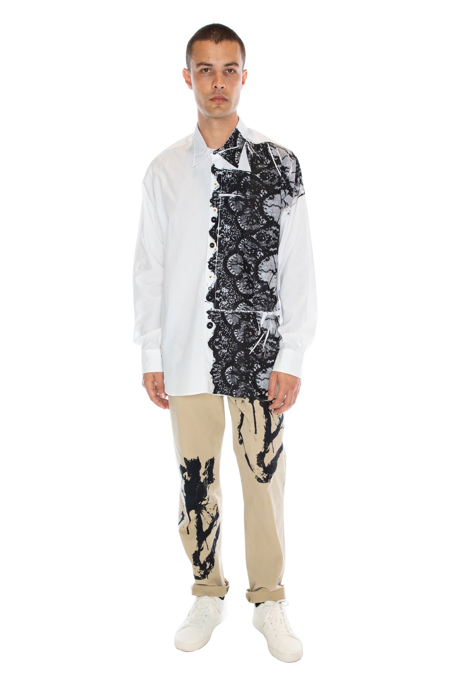 'VENETIAN LACE' NEW CLASSIC SHIRT - - Libertine