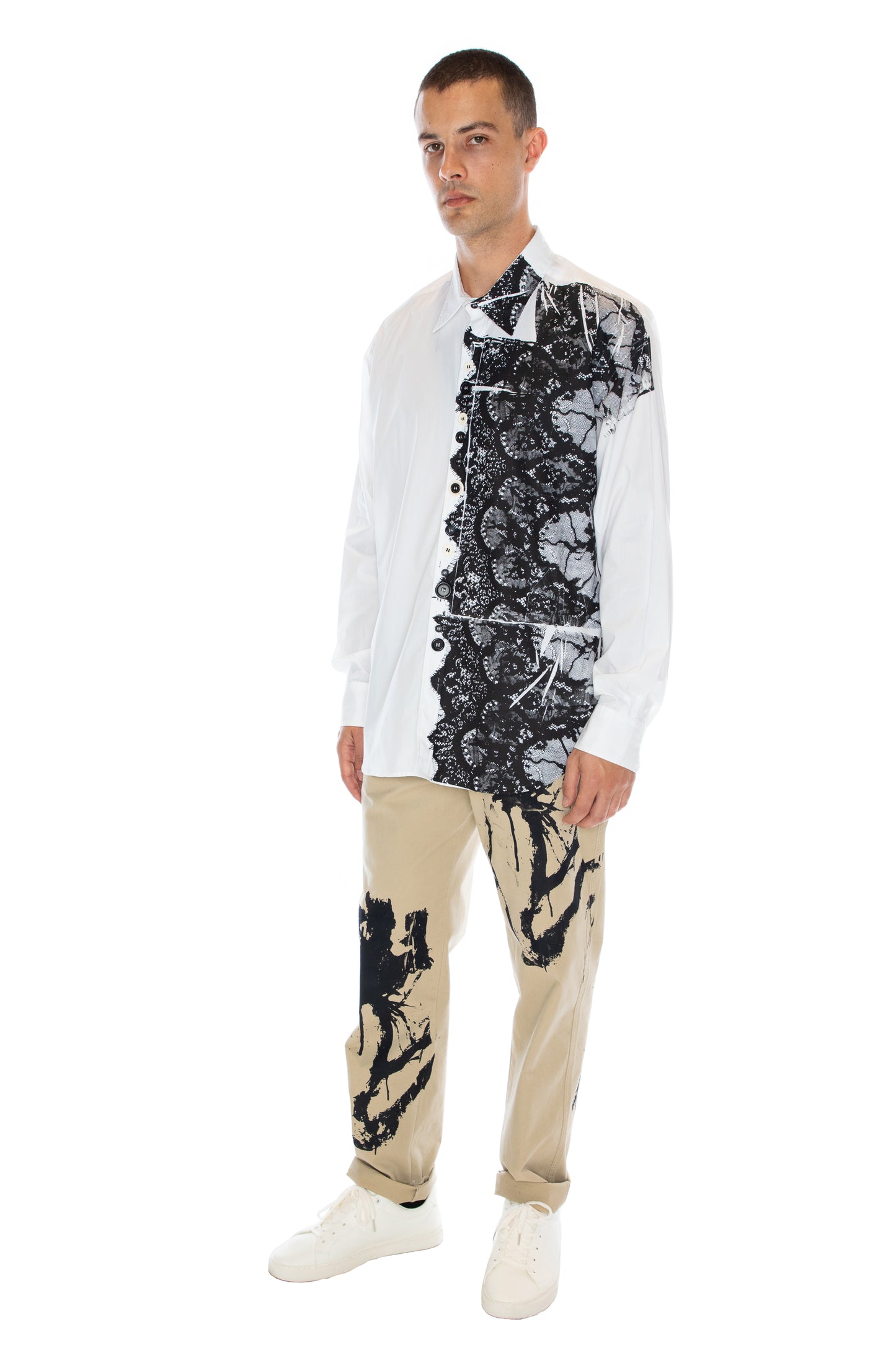 'VENETIAN LACE' NEW CLASSIC SHIRT - - Libertine