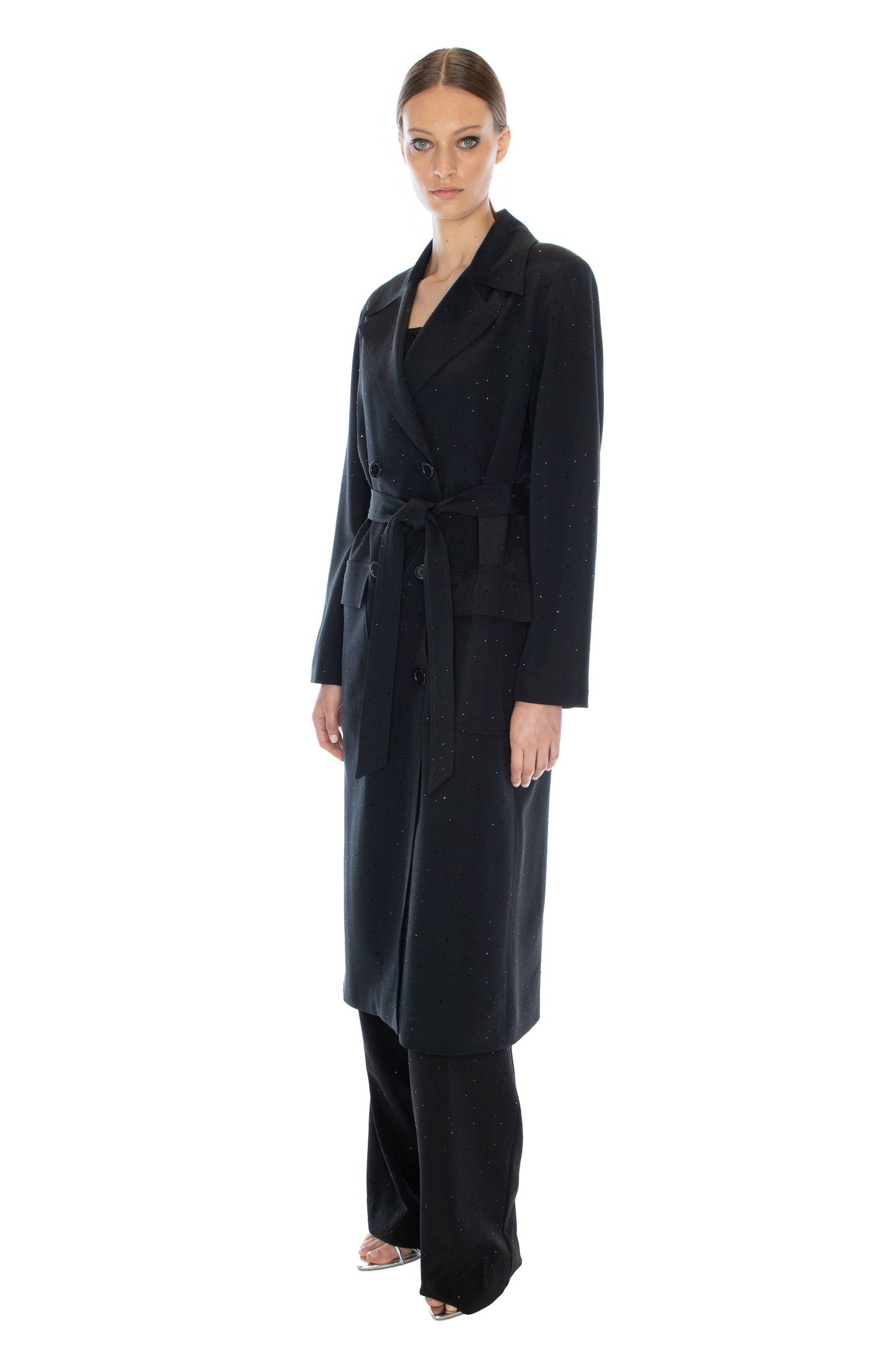 'STARDUST' LONG TRENCH COAT - - Libertine