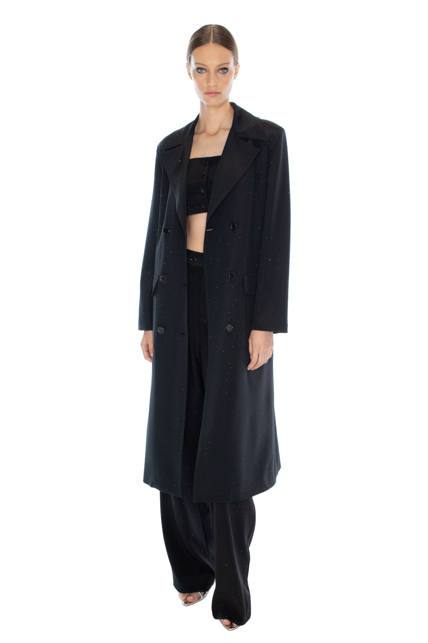 'STARDUST' LONG TRENCH COAT - - Libertine