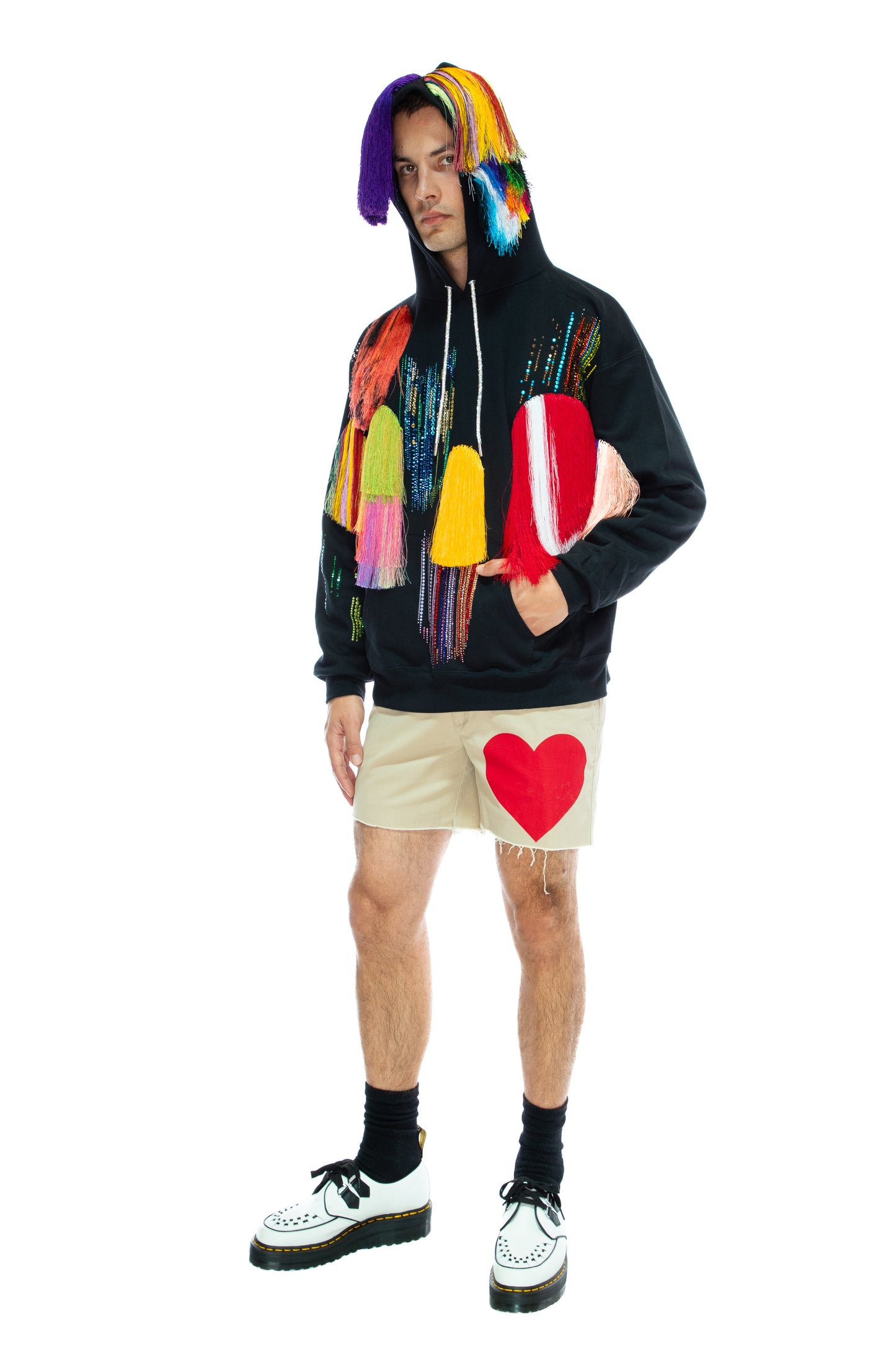 'FRINGE WITH BENEFITS' HOODIE - - Libertine