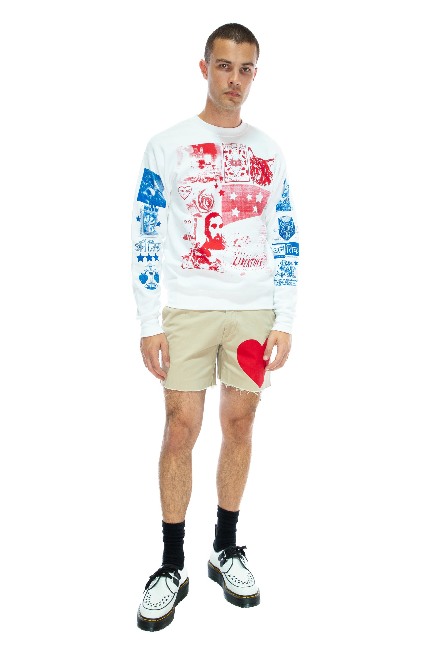 'ASTRO LEAGUE' CREWNECK SWEATSHIRT - SWEATSHIRTS - Libertine