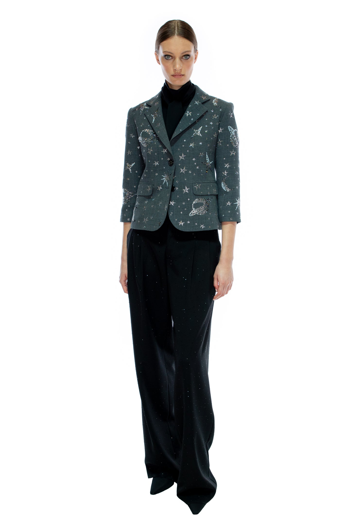 'HERE, THERE, AND EVERYWHERE' BRACELET SLEEVE JACKET - - Libertine