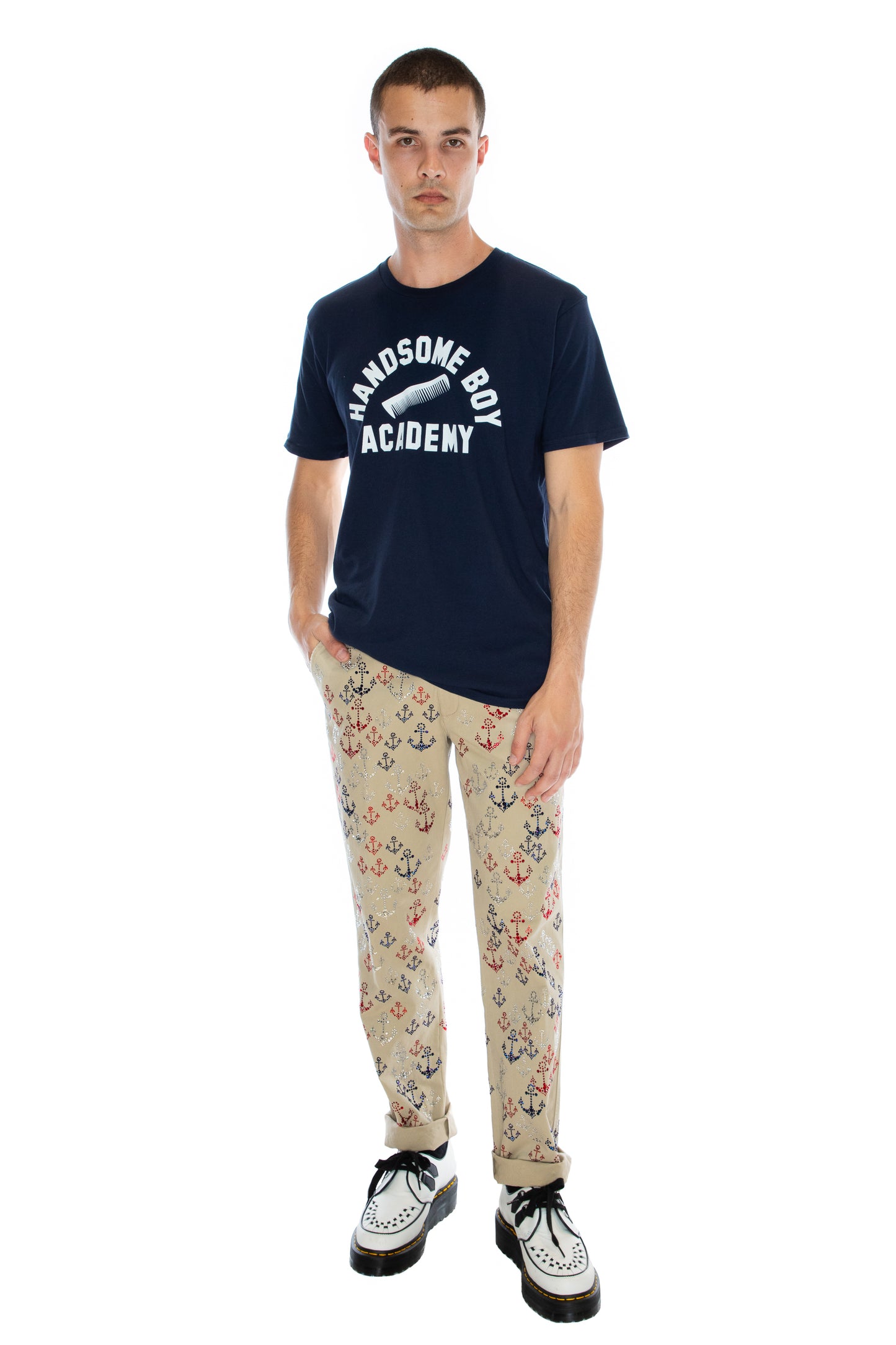 'Ahoy Matey' Men's Chinos - PANTS - Libertine
