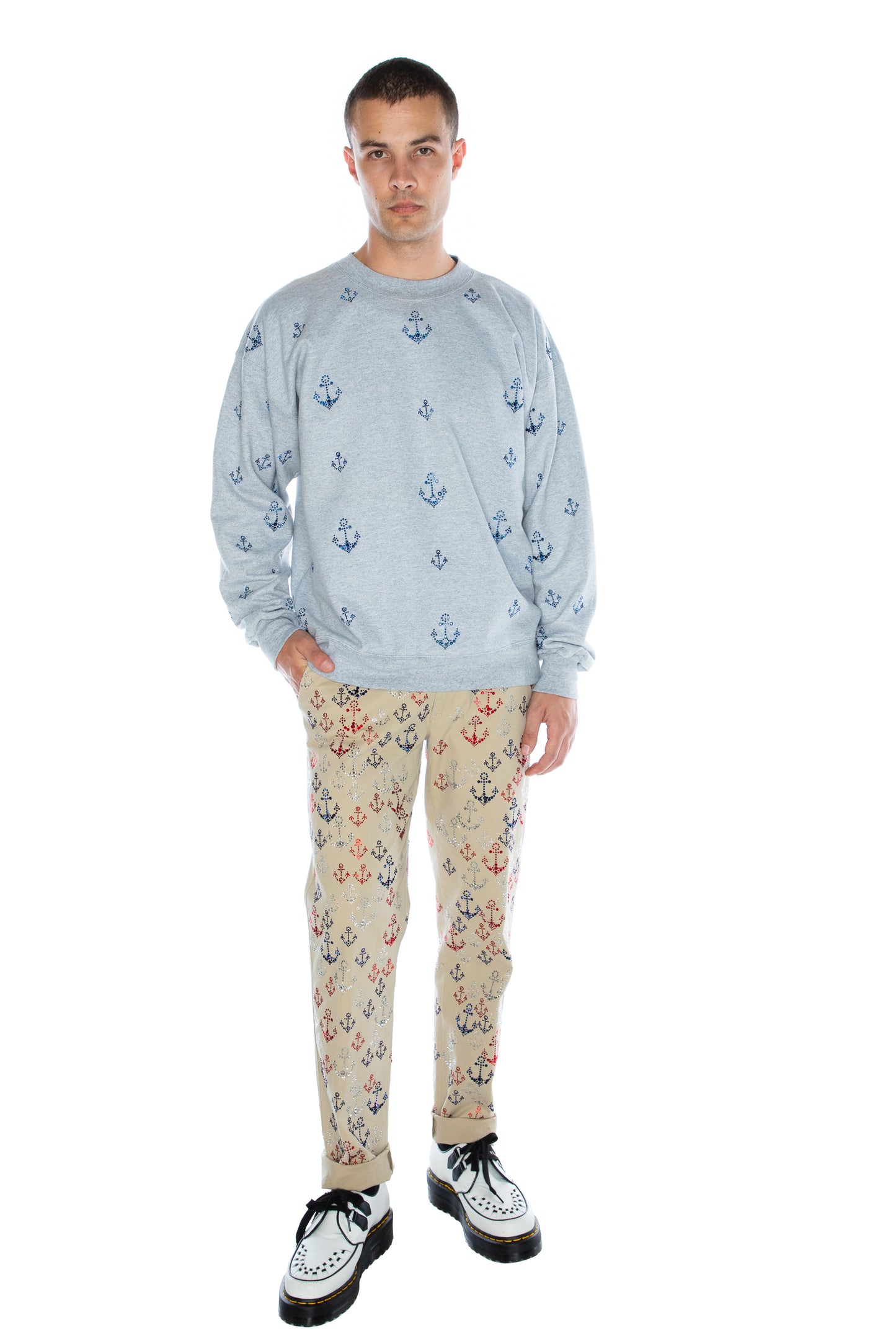 'AHOY MATEY' CREWNECK SWEATSHIRT - - Libertine